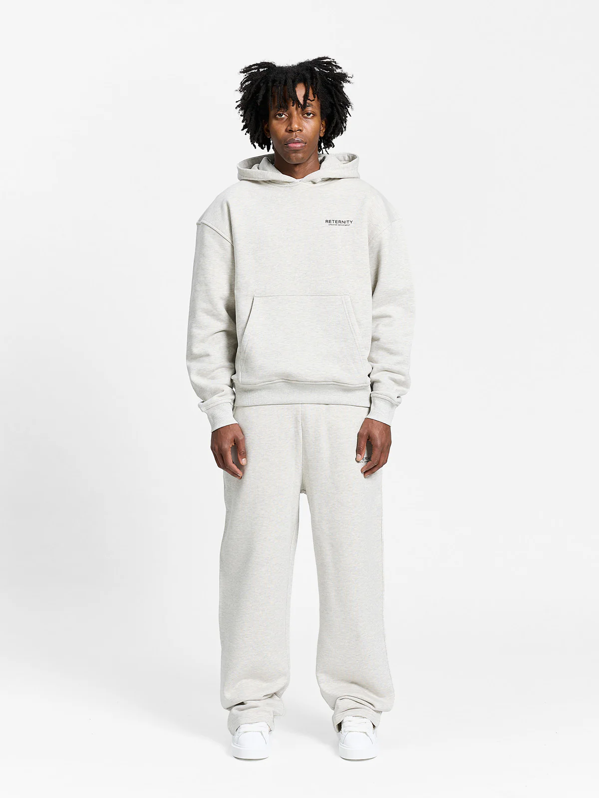 CREATIVE DEPT SWEATPANTS - MELANGE GREY - Image 6