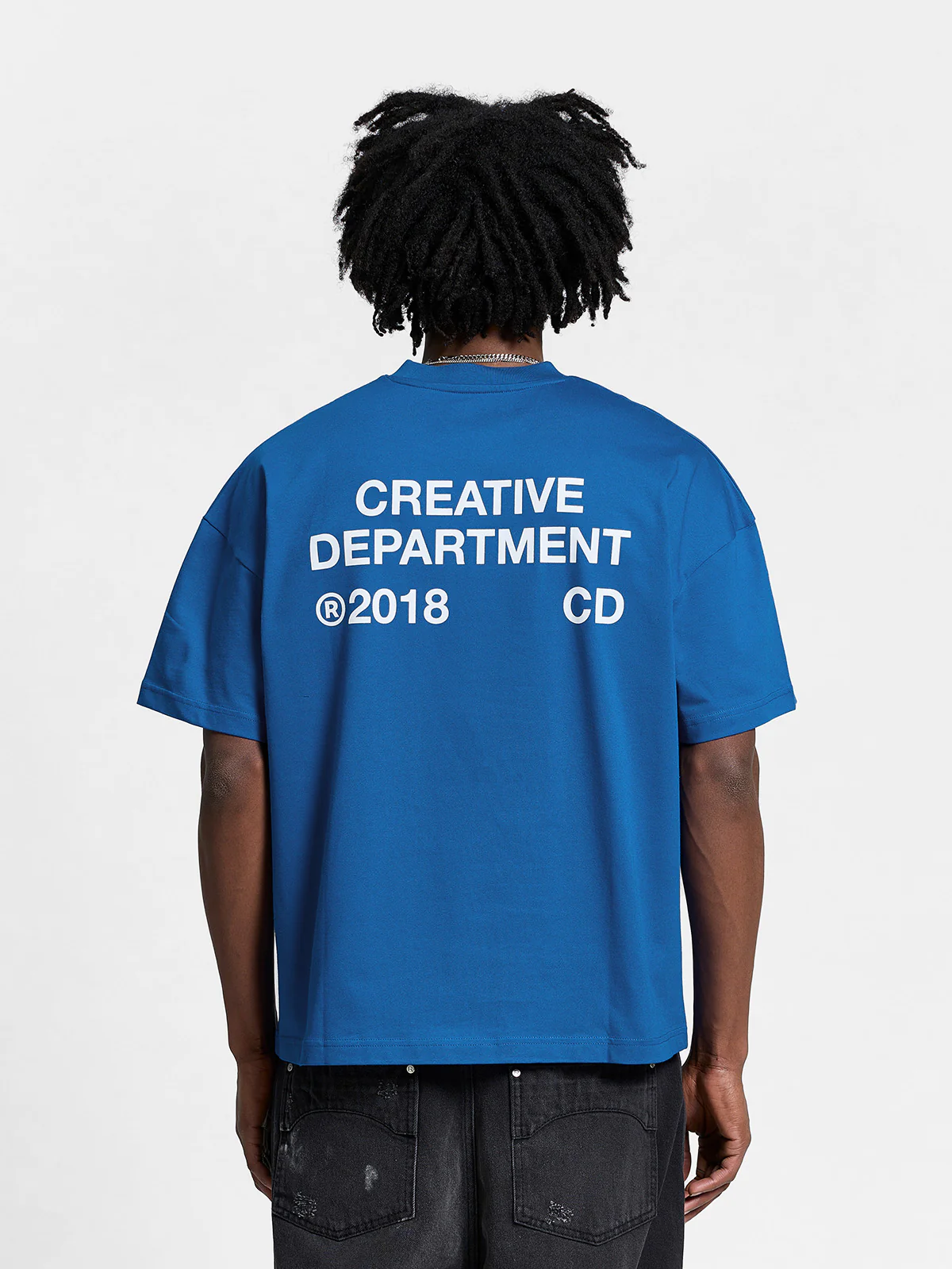 CREATIVE DEPT T-SHIRT - BLUE - Image 6