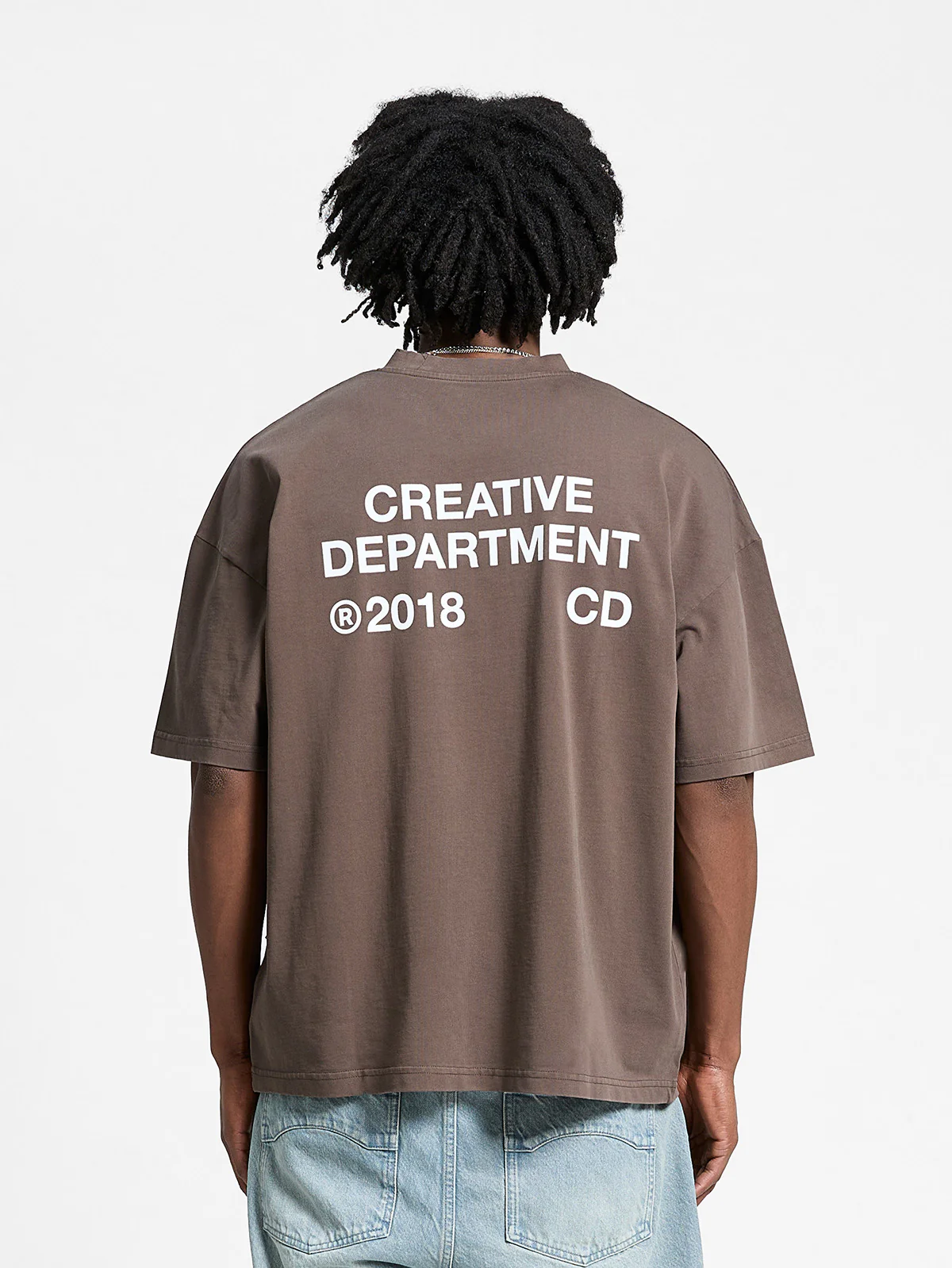 CREATIVE DEPT T-SHIRT - BROWN - Image 6