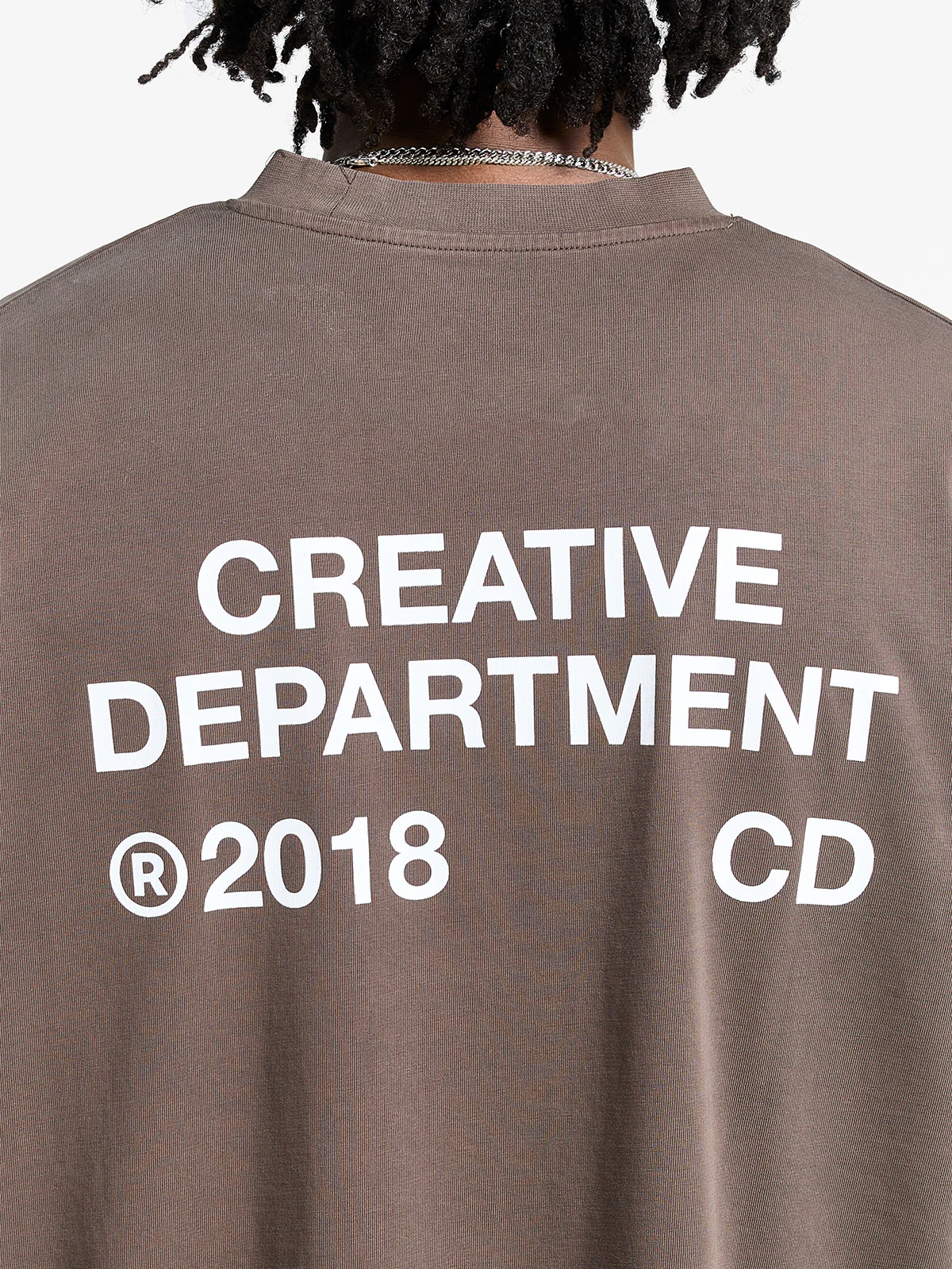 CREATIVE DEPT T-SHIRT - BROWN - Image 8