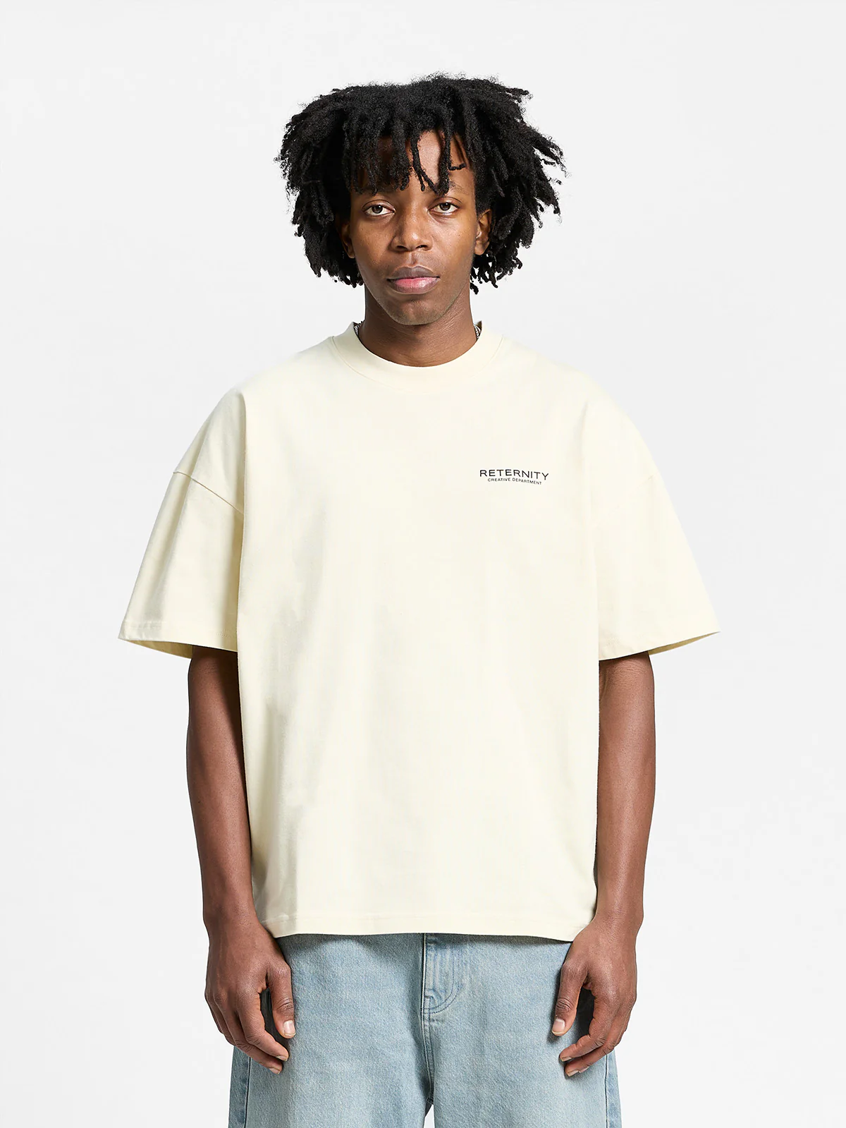 CREATIVE DEPT T-SHIRT - CREAM - Image 3