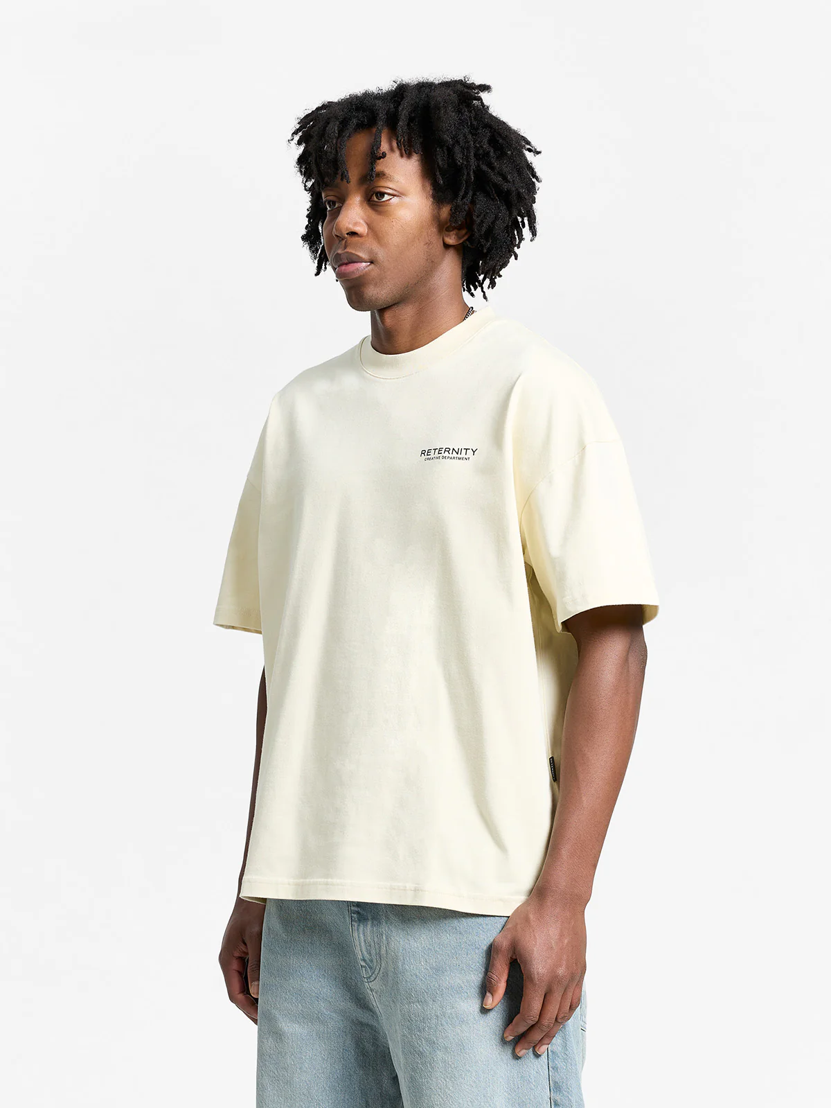 CREATIVE DEPT T-SHIRT - CREAM - Image 4
