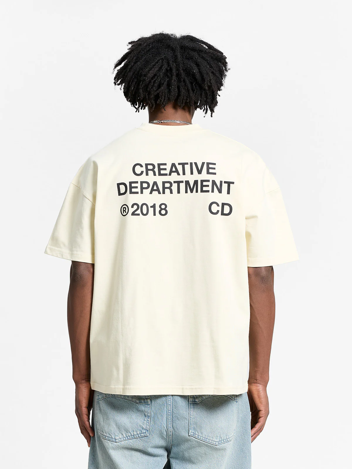CREATIVE DEPT T-SHIRT - CREAM - Image 6