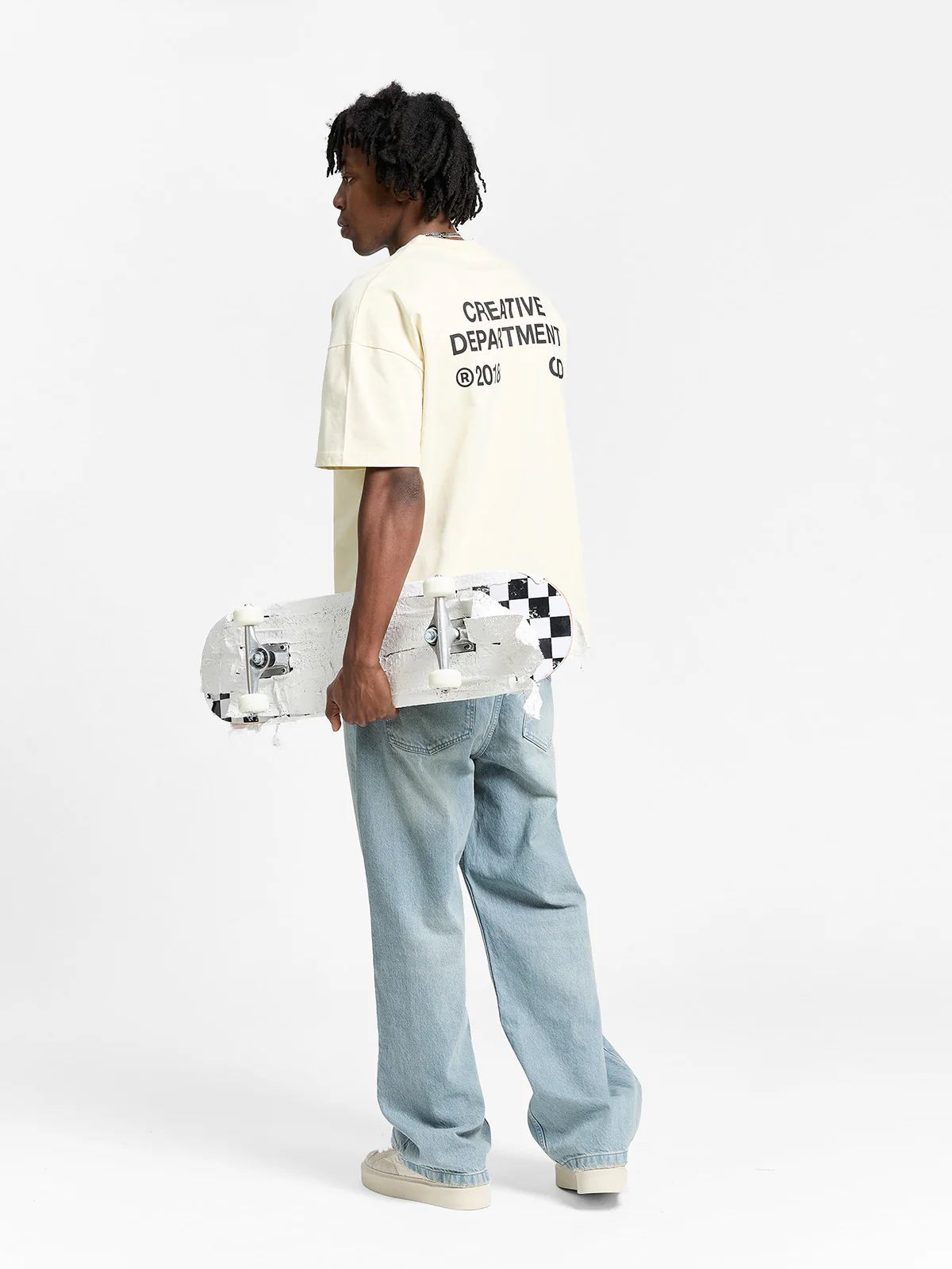 CREATIVE DEPT T-SHIRT - CREAM - Image 9