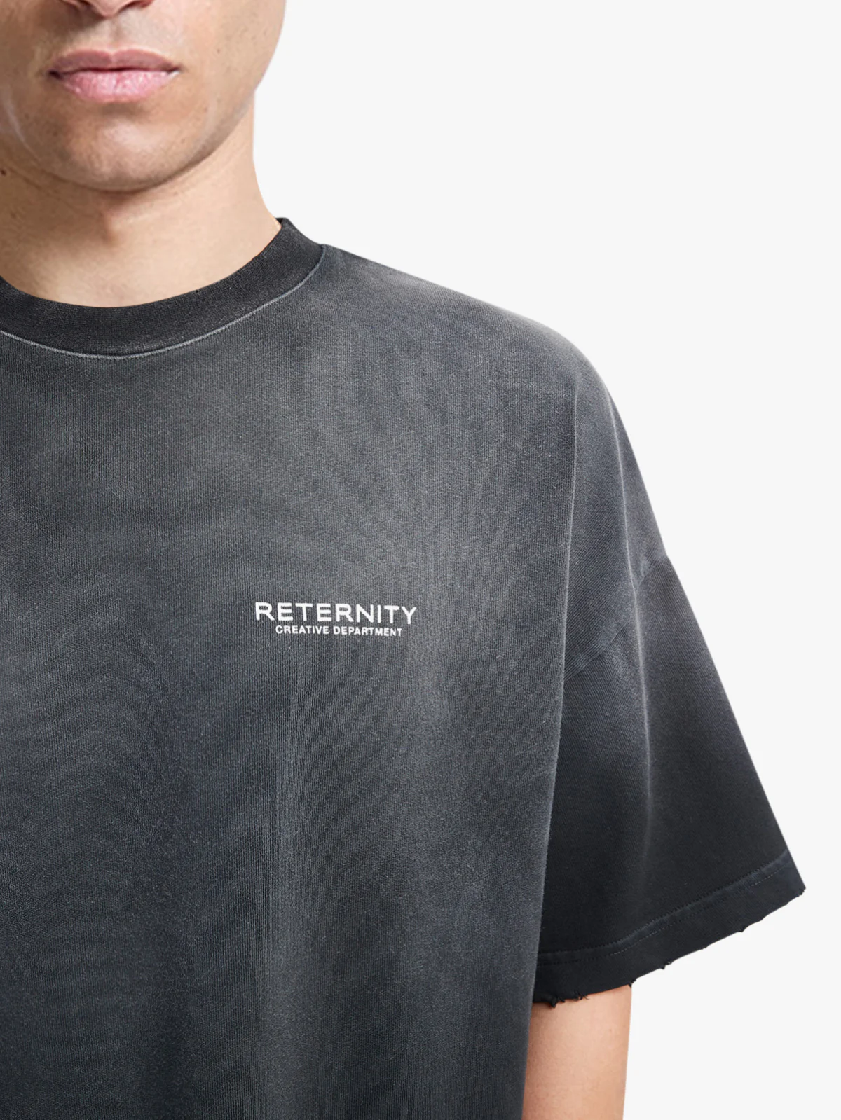 CREATIVE DEPT T-SHIRT - FADED BLACK - Image 7