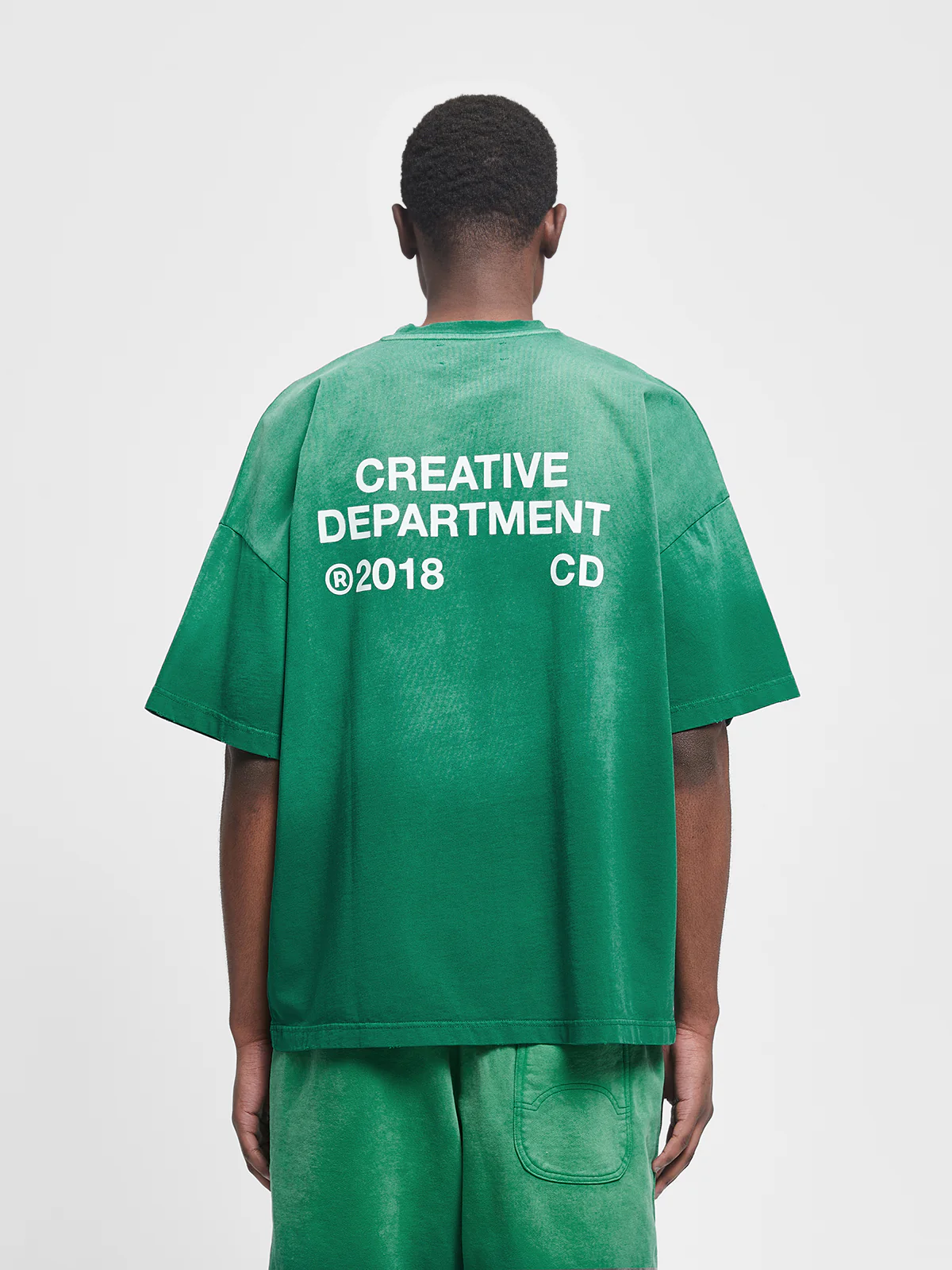 CREATIVE DEPT T-SHIRT - FADED GREEN - Image 6