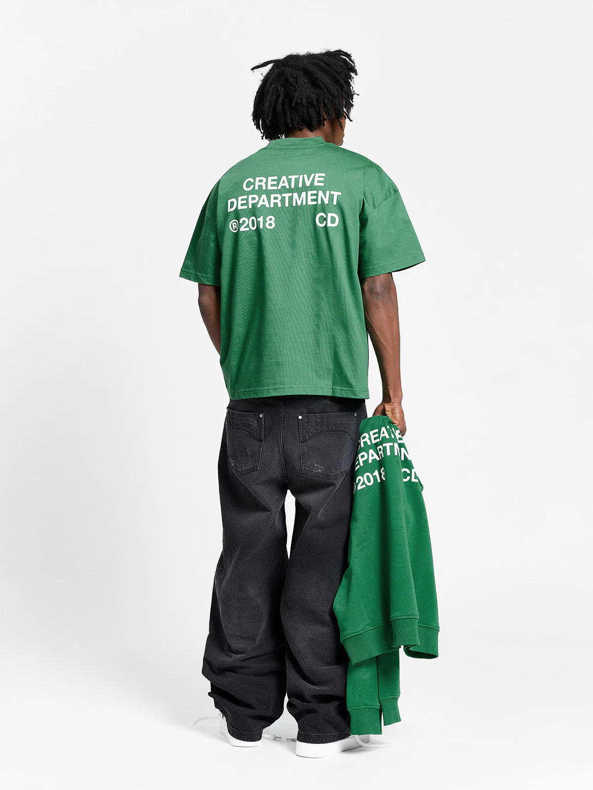 CREATIVE DEPT T-SHIRT - GREEN - Image 7