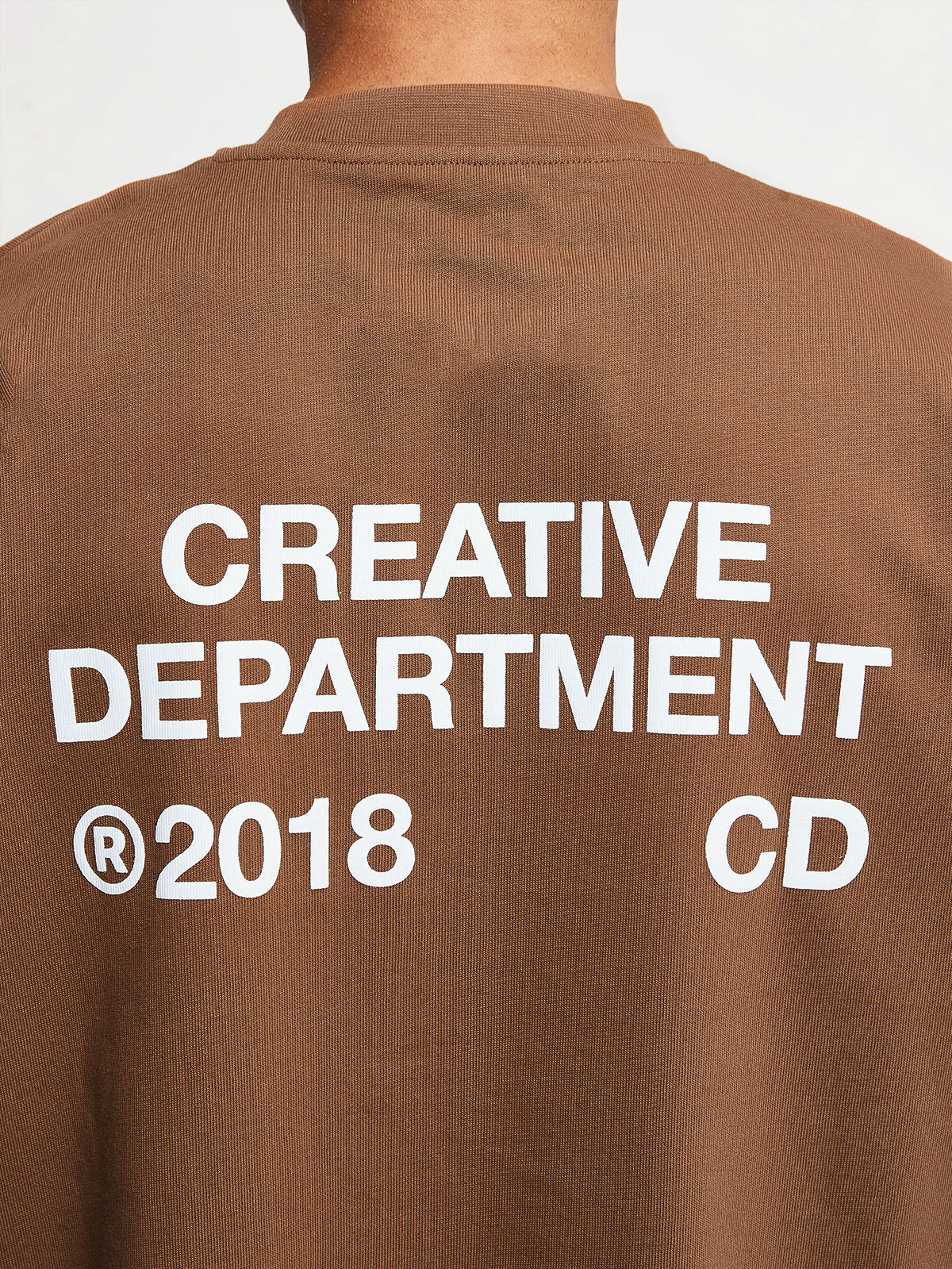 CREATIVE DEPT T-SHIRT - LIGHT BROWN - Image 3