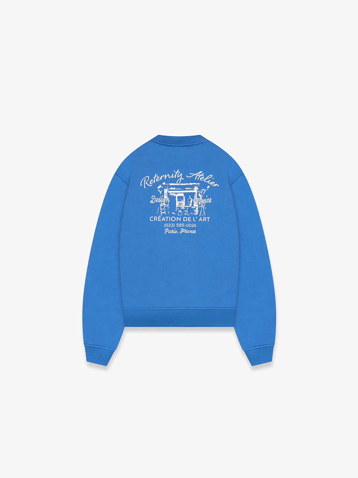 DE L'ART CREWNECK - BLUE - Image 2