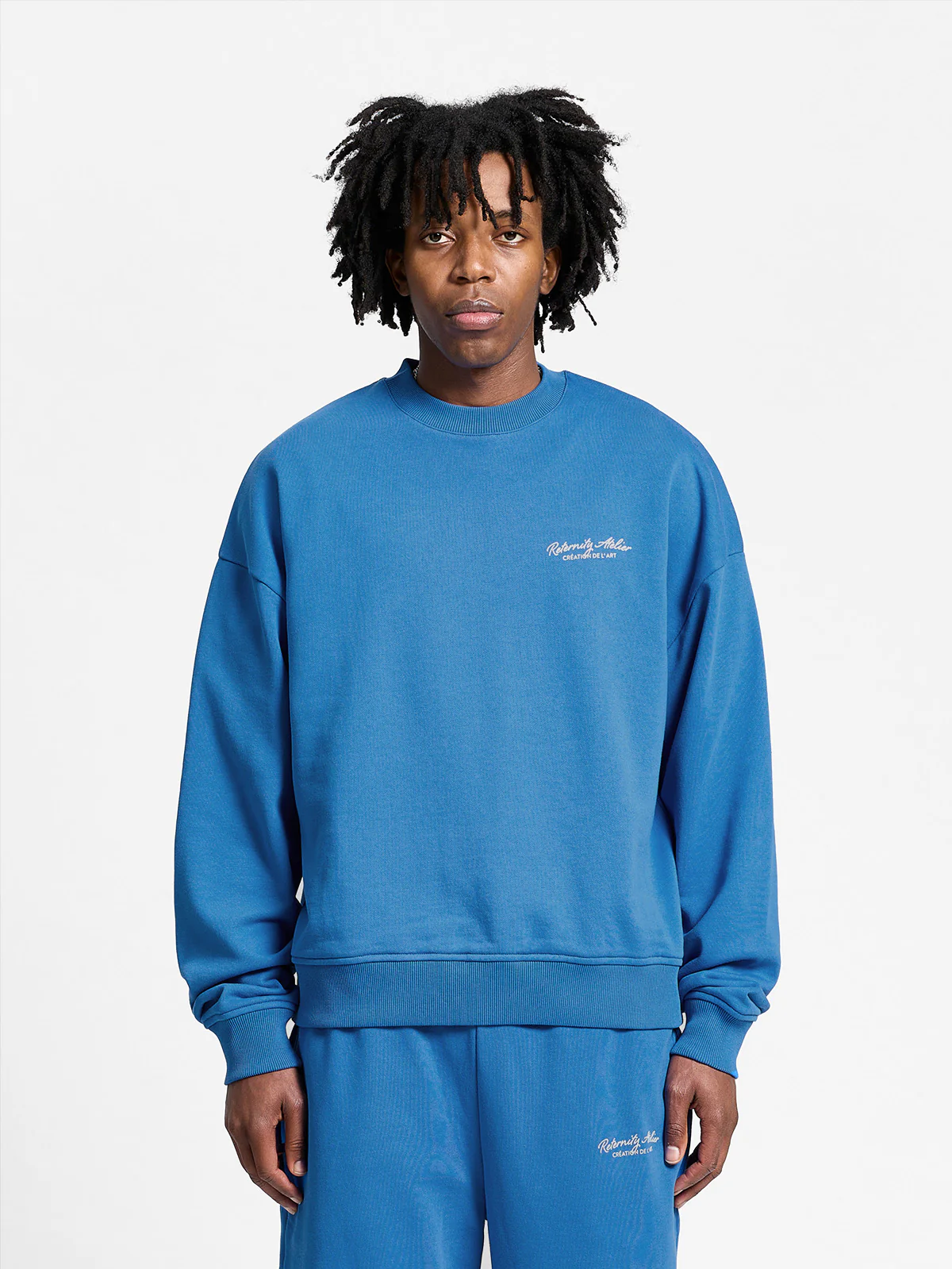 DE L'ART CREWNECK - BLUE - Image 3