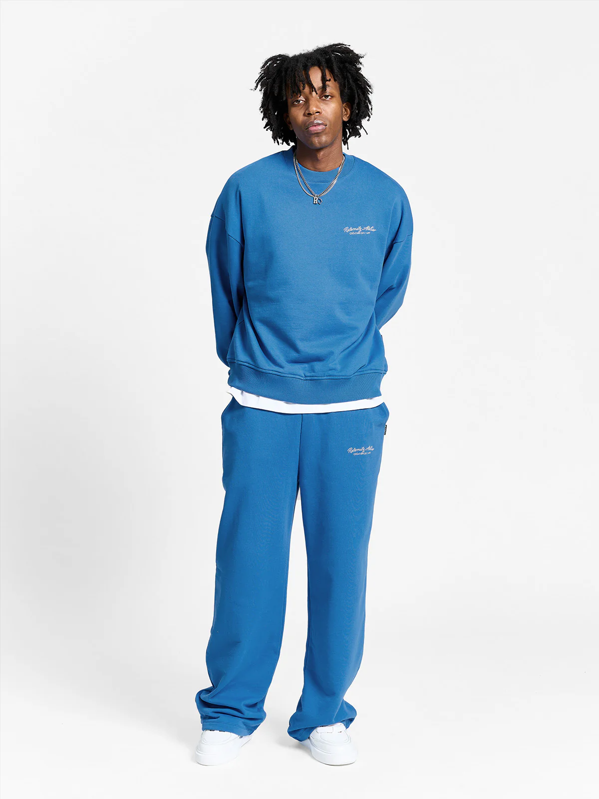 DE L'ART CREWNECK - BLUE - Image 7