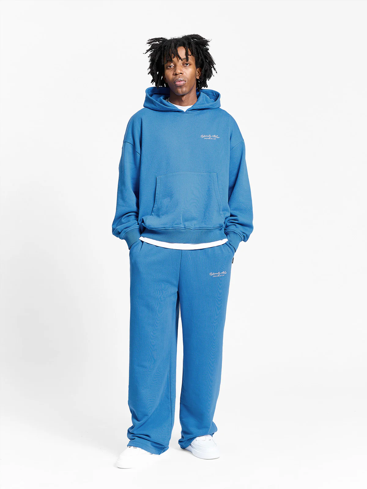 DE L'ART HOODIE - BLUE - Image 7