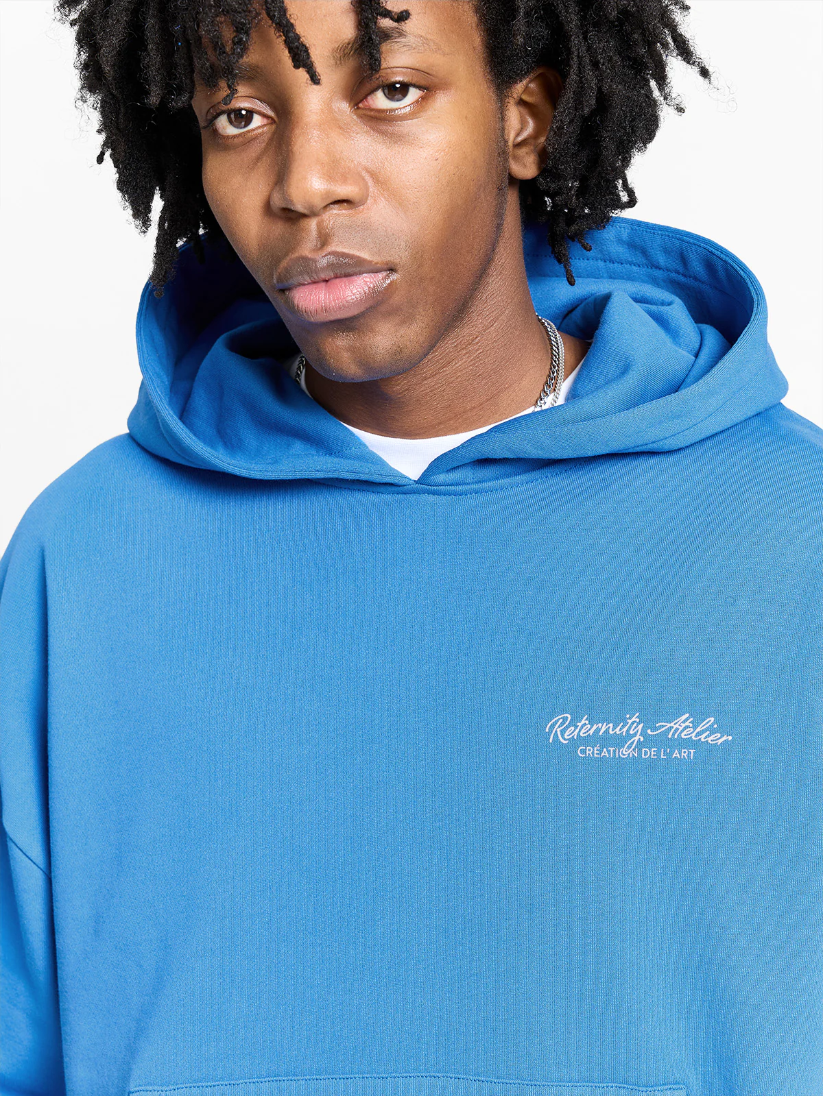 DE L'ART HOODIE - BLUE - Image 8