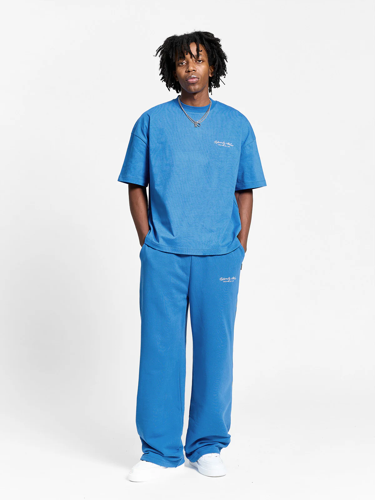 DE L'ART SWEATPANTS - BLUE - Image 6