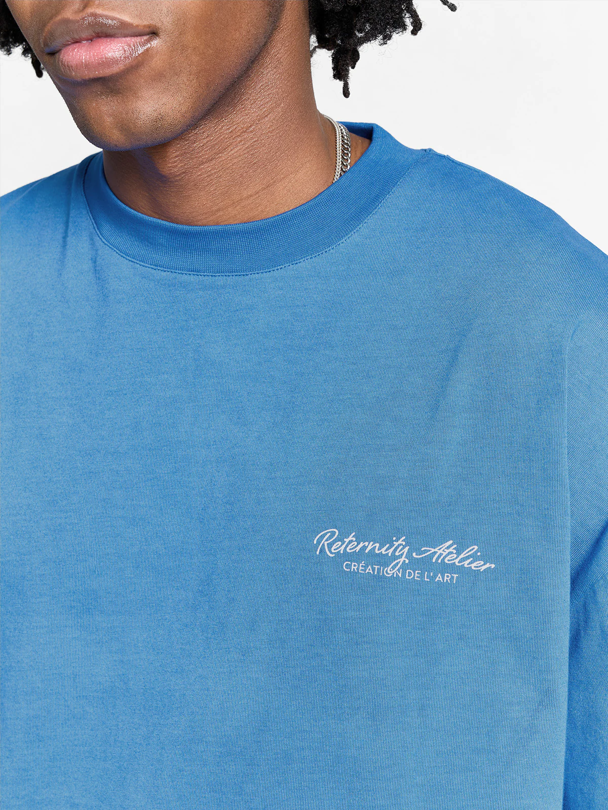 DE L'ART T-SHIRT - BLUE - Image 8