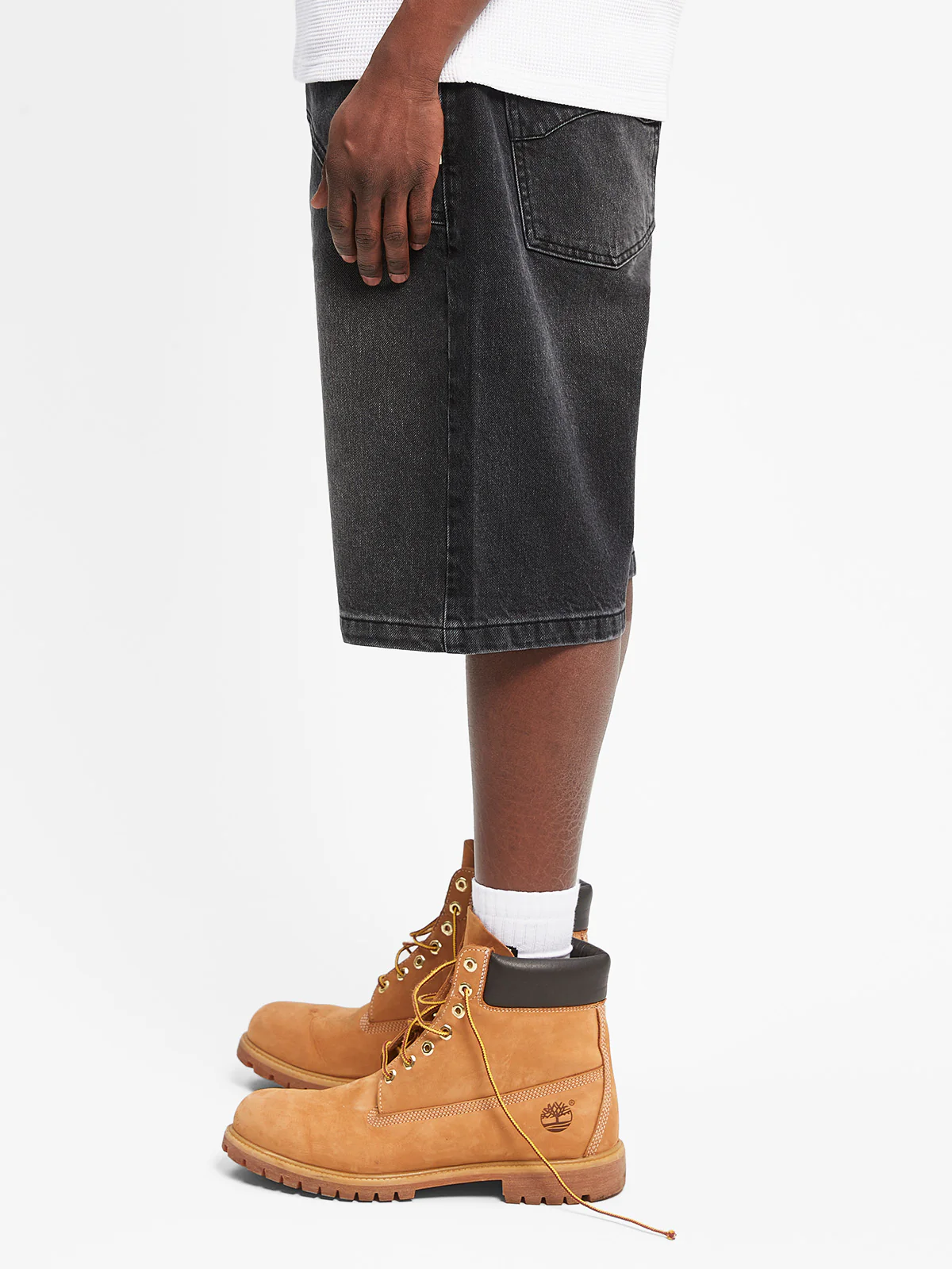DELARUE JORTS - WASHED GREY - Image 4