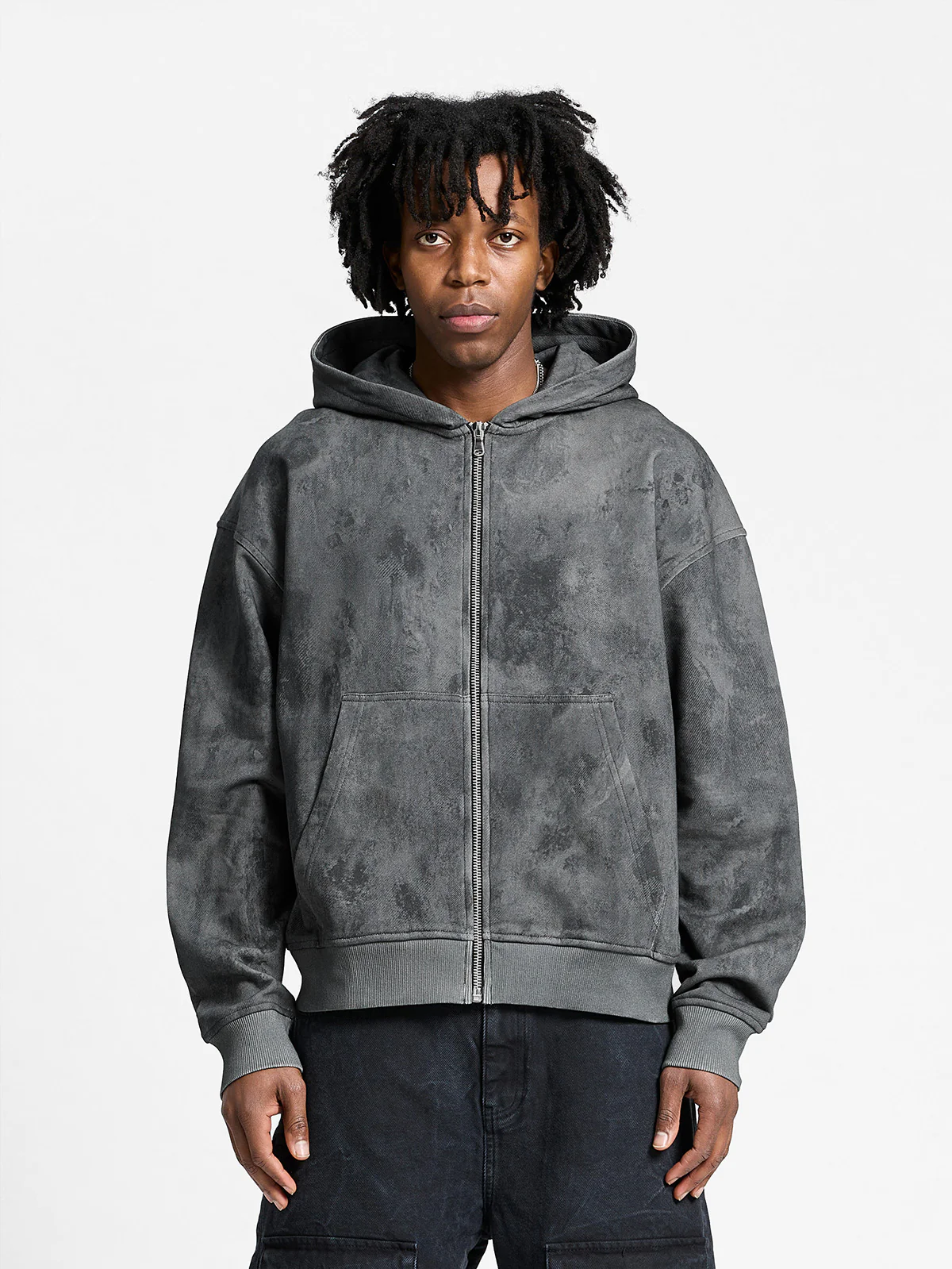 DÉLIRIA ZIP HOODIE - BLACK - Image 2