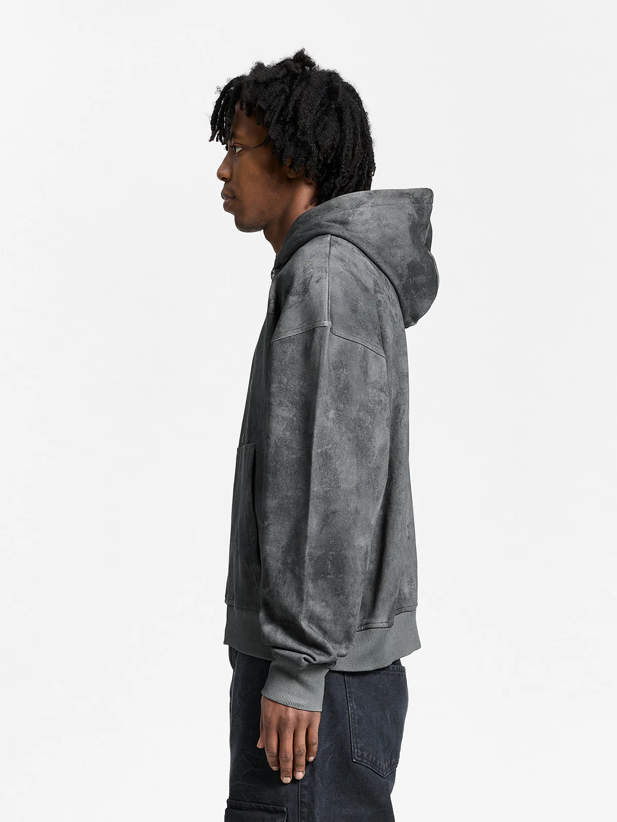 DÉLIRIA ZIP HOODIE - BLACK - Image 4