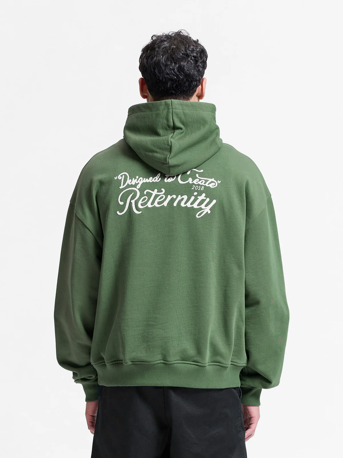 DESIGNED TO CREATE HOODIE - GREEN - Image 6