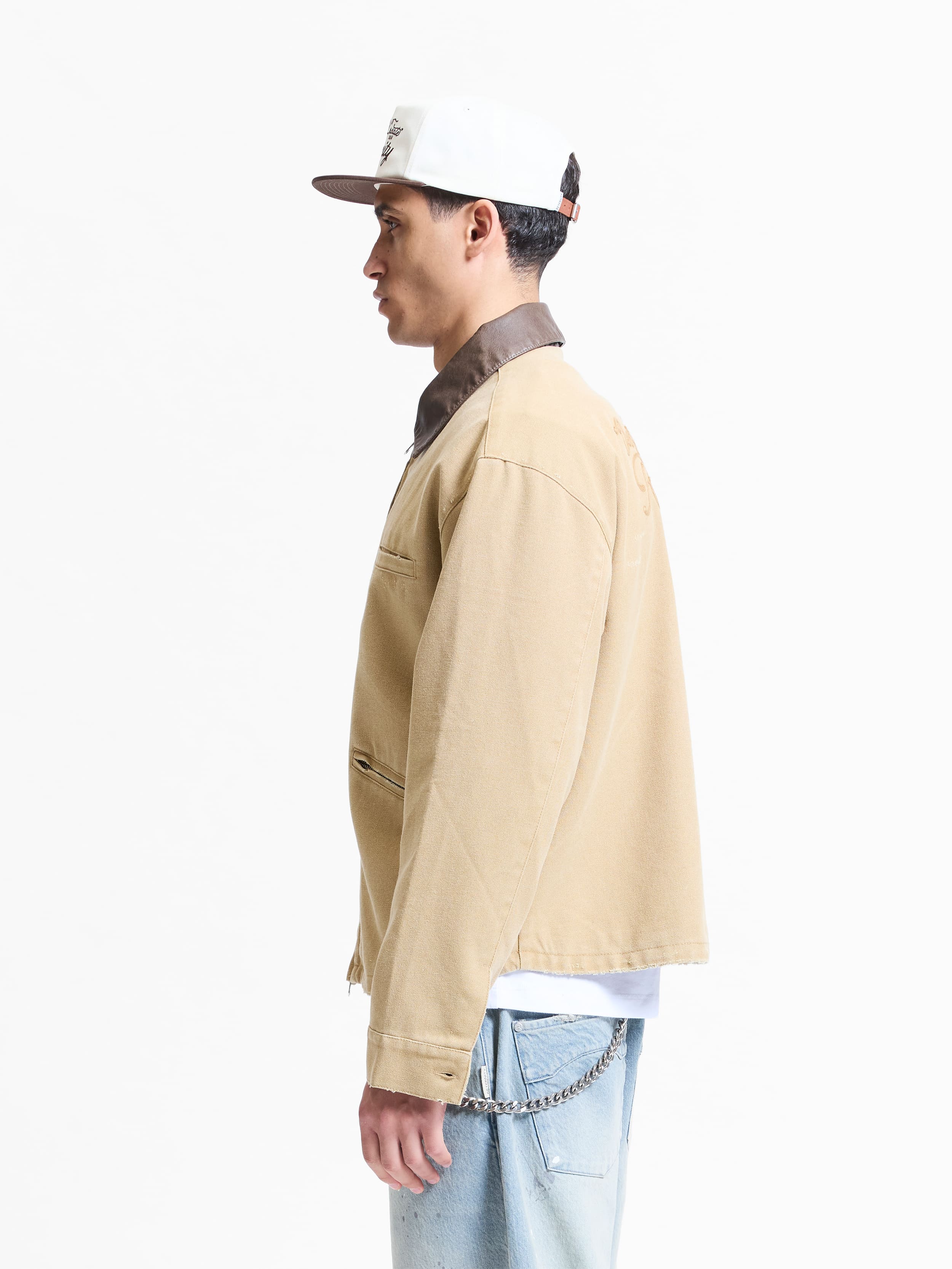 DESIGNED TO CREATE WORKWEAR JACKET - SAND - Image 5