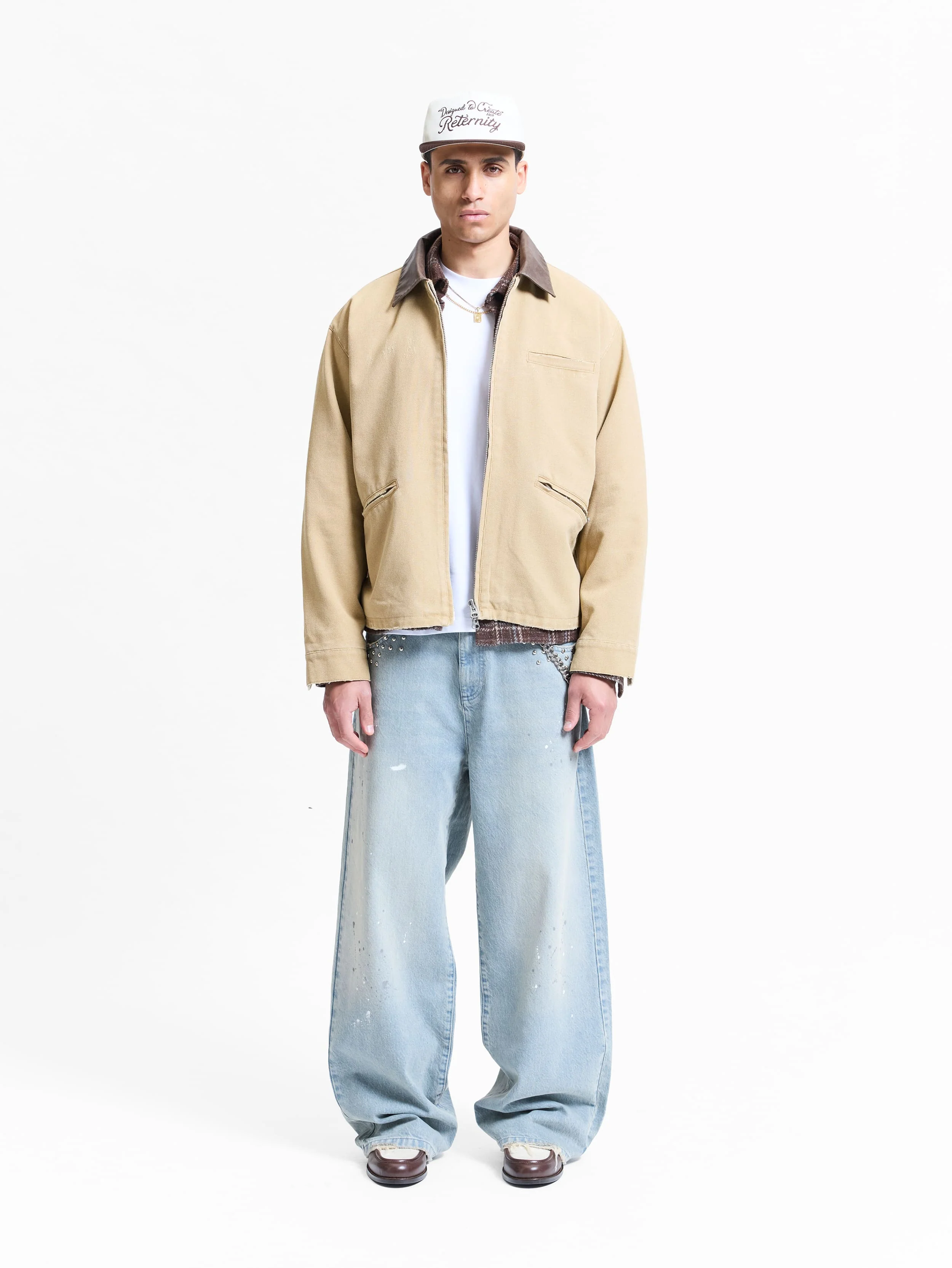 DESIGNED TO CREATE WORKWEAR JACKET - SAND - Image 6