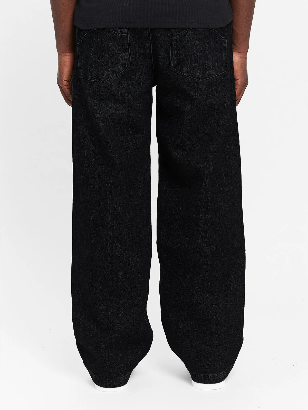 DESTROYED TROU DENIM - WASHED BLACK - Image 5