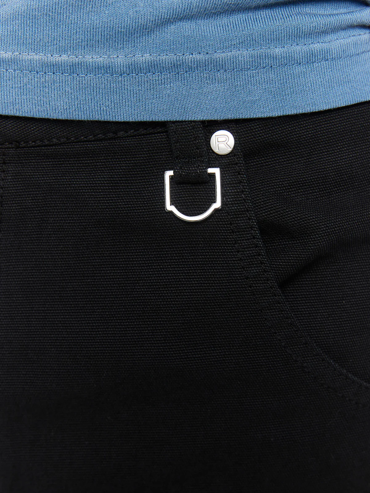 DETACHABLE CARGO PANTS - BLACK - Image 11