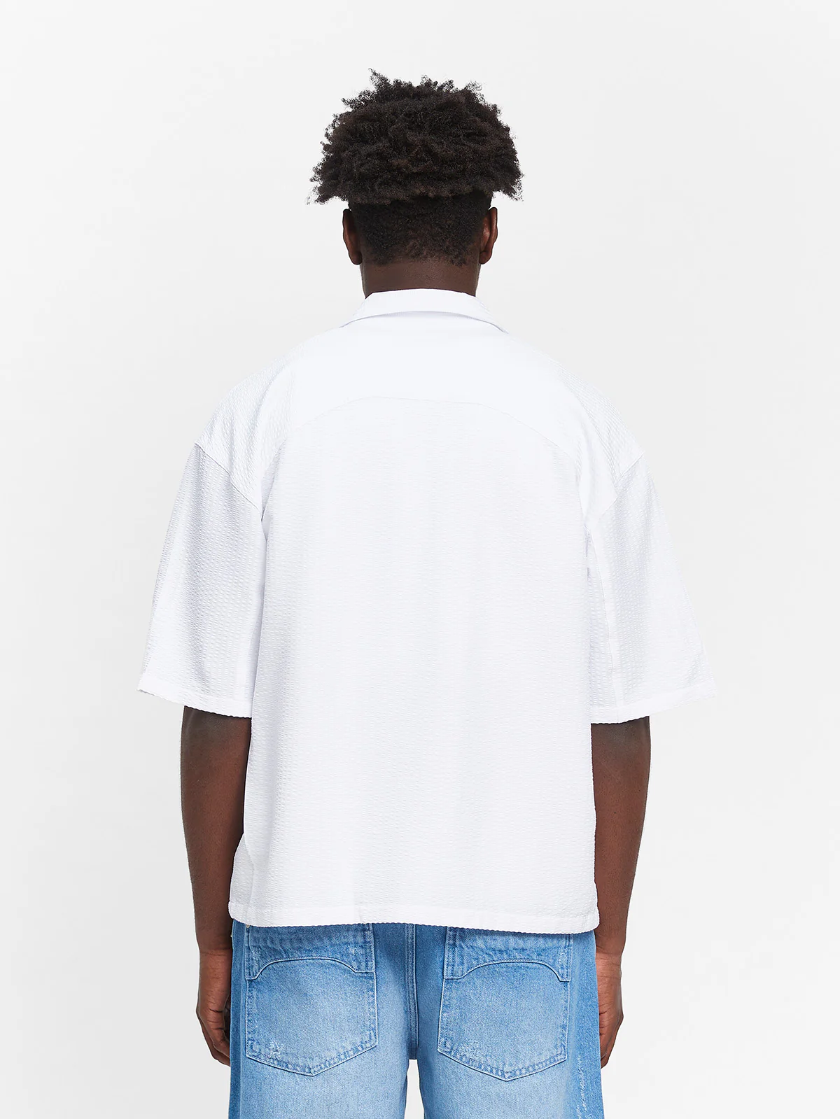 ÉCLUX BUTTON SHIRT - WHITE - Image 5