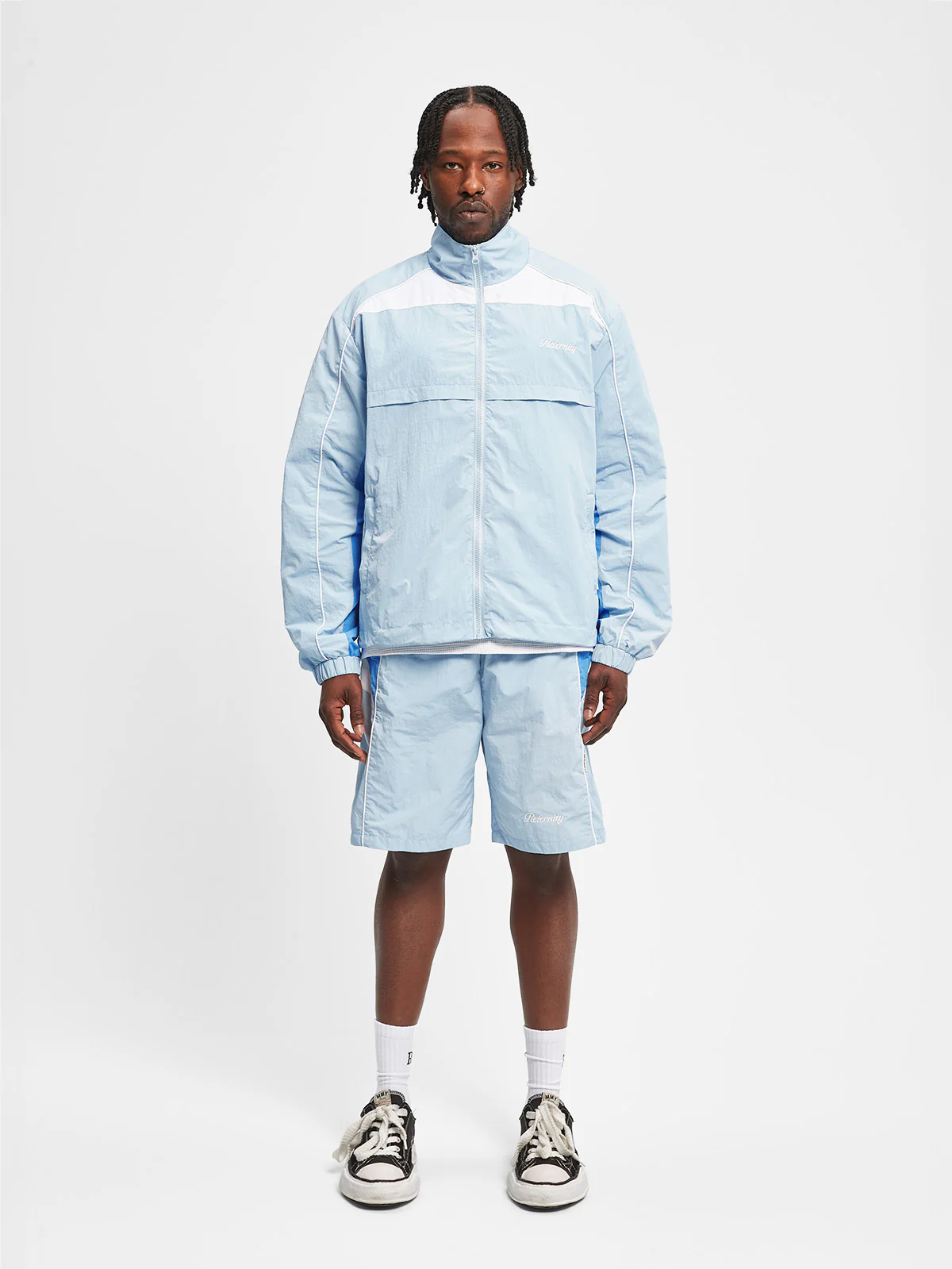 ELAIN TRACKSUIT JACKET - BLUE/GREY - Image 6