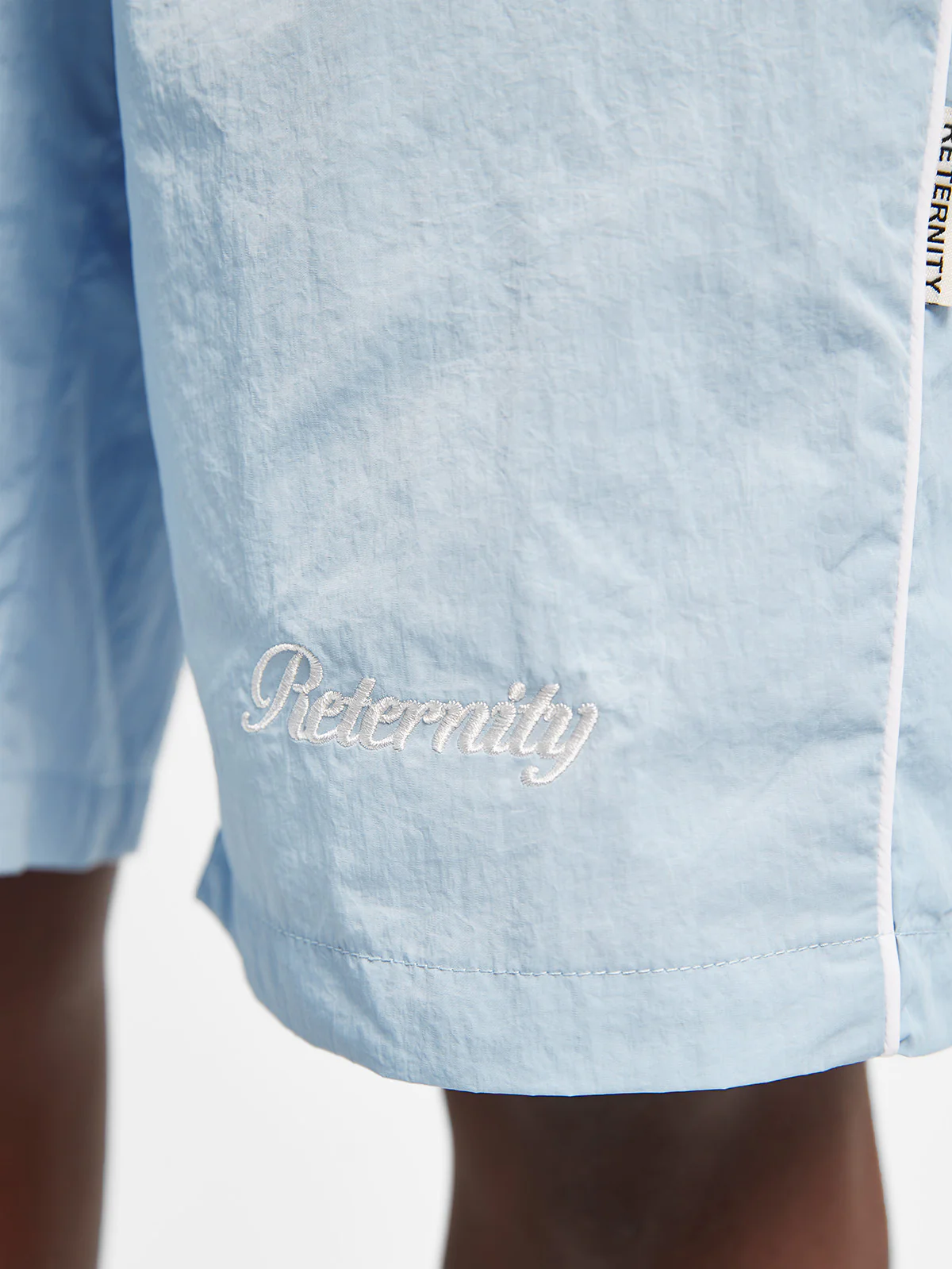 ELAIN TRACKSUIT SHORTS - BLUE/GREY - Image 7