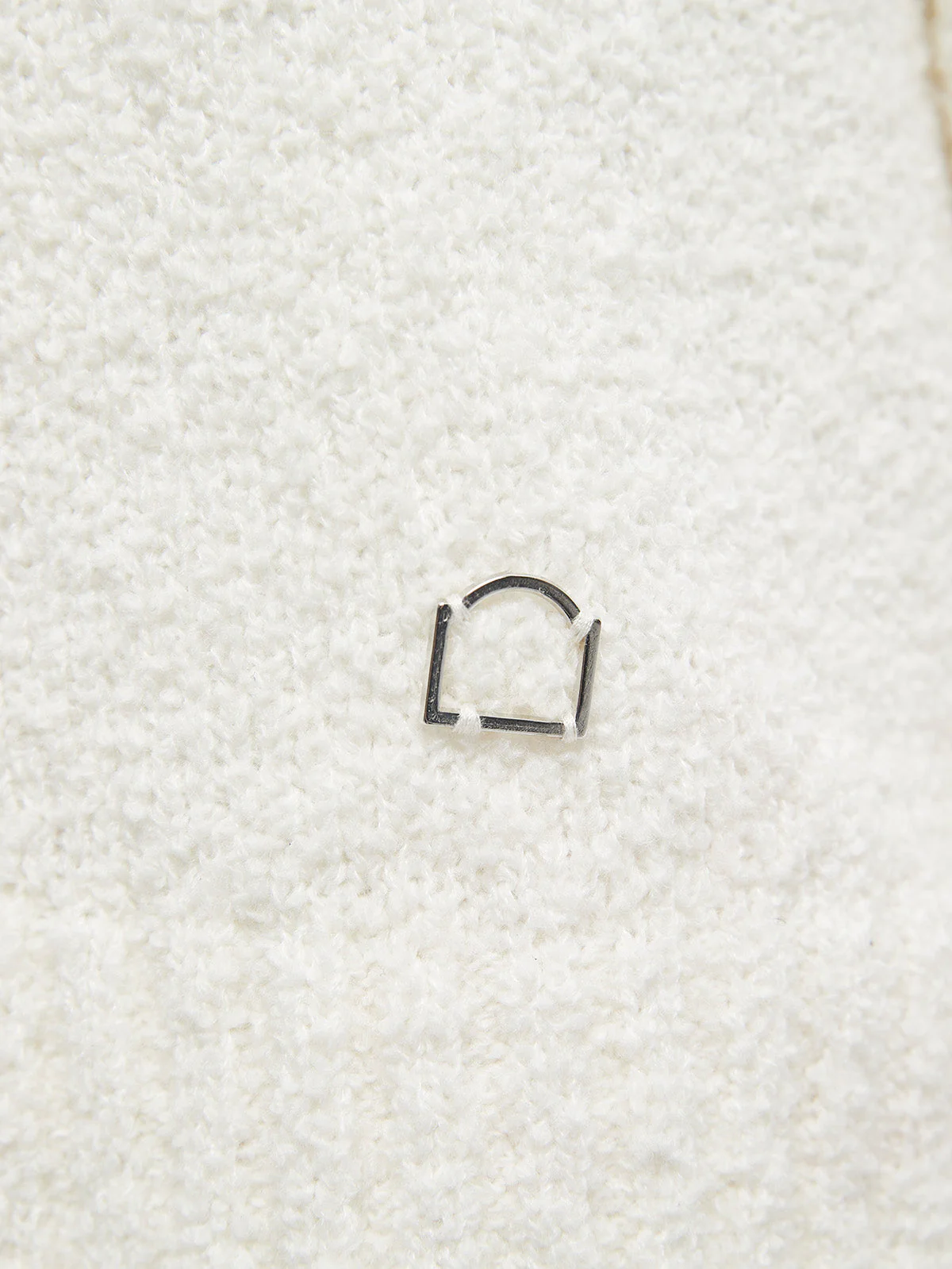 ÉLAINE KNIT POLO - CREAM - Image 8