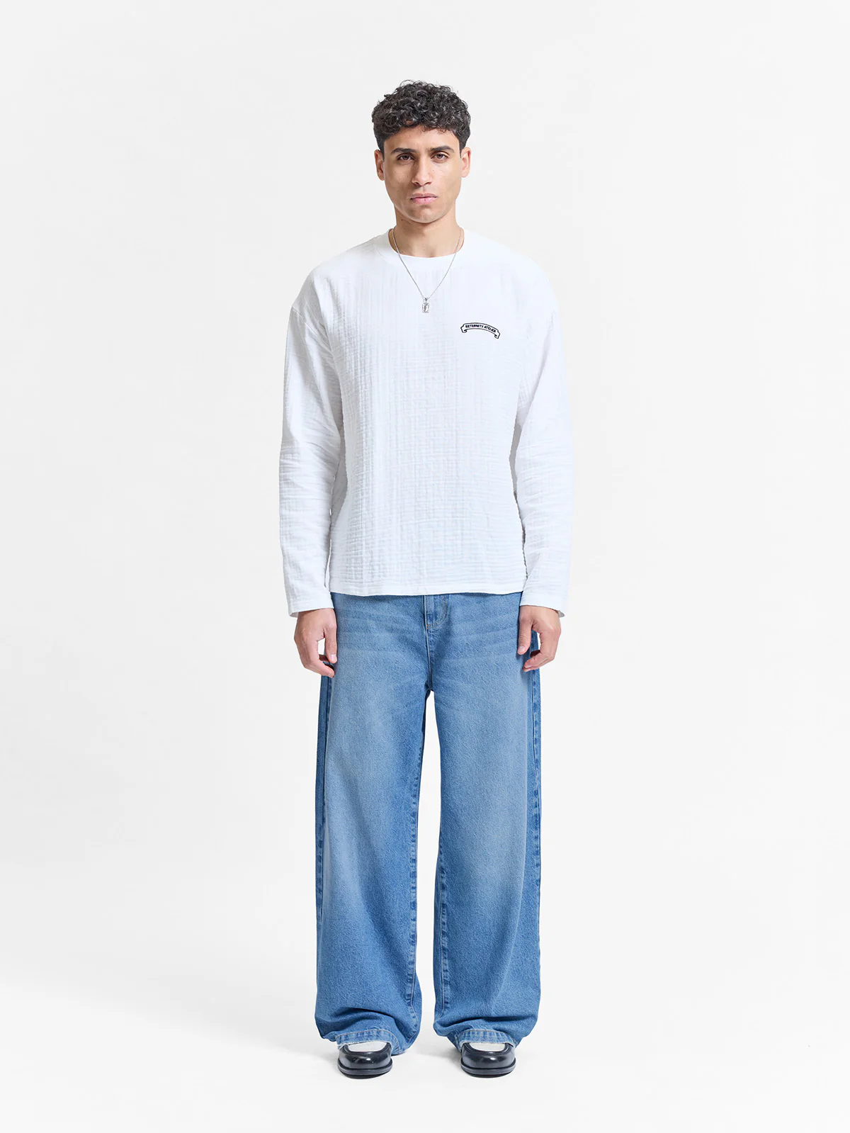 ESSENTIAL BAGGY DENIM - CLASSIC BLUE - Image 6