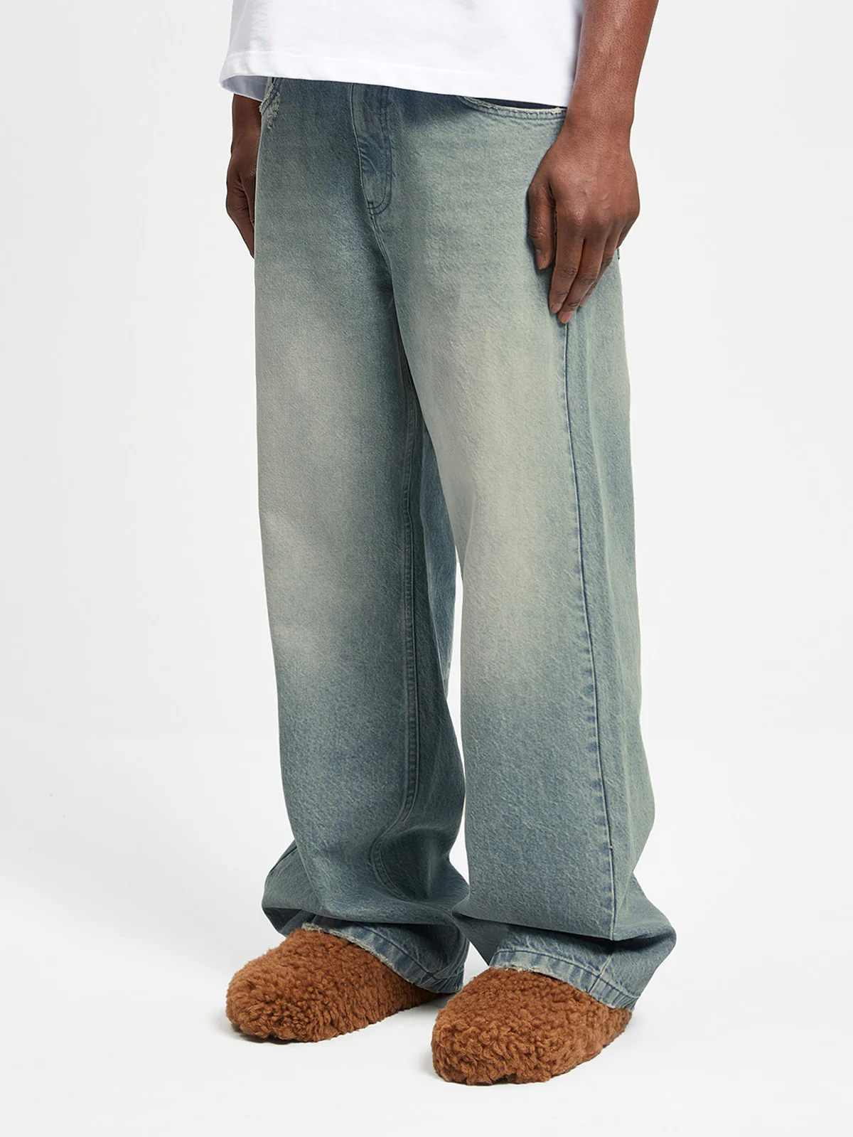 ESSENTIAL BAGGY DENIM - LIGHT BLUE - Image 3