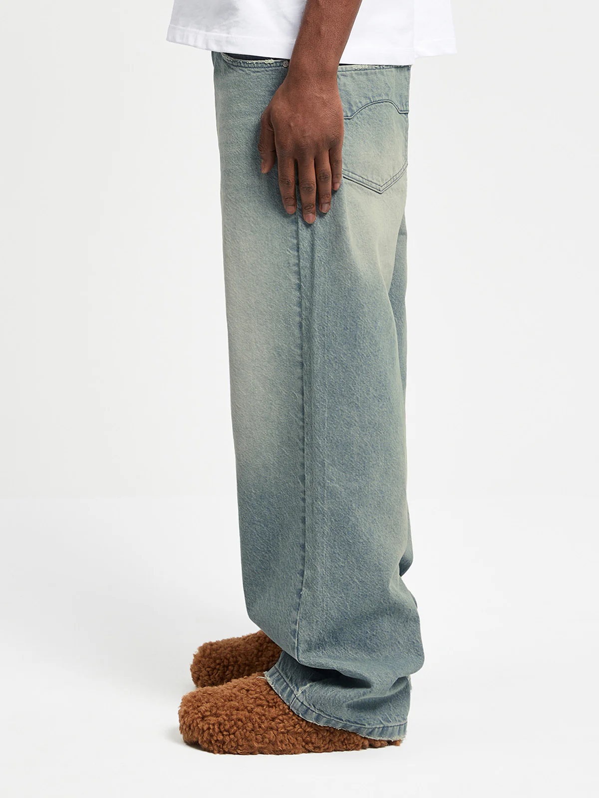 ESSENTIAL BAGGY DENIM - LIGHT BLUE - Image 4