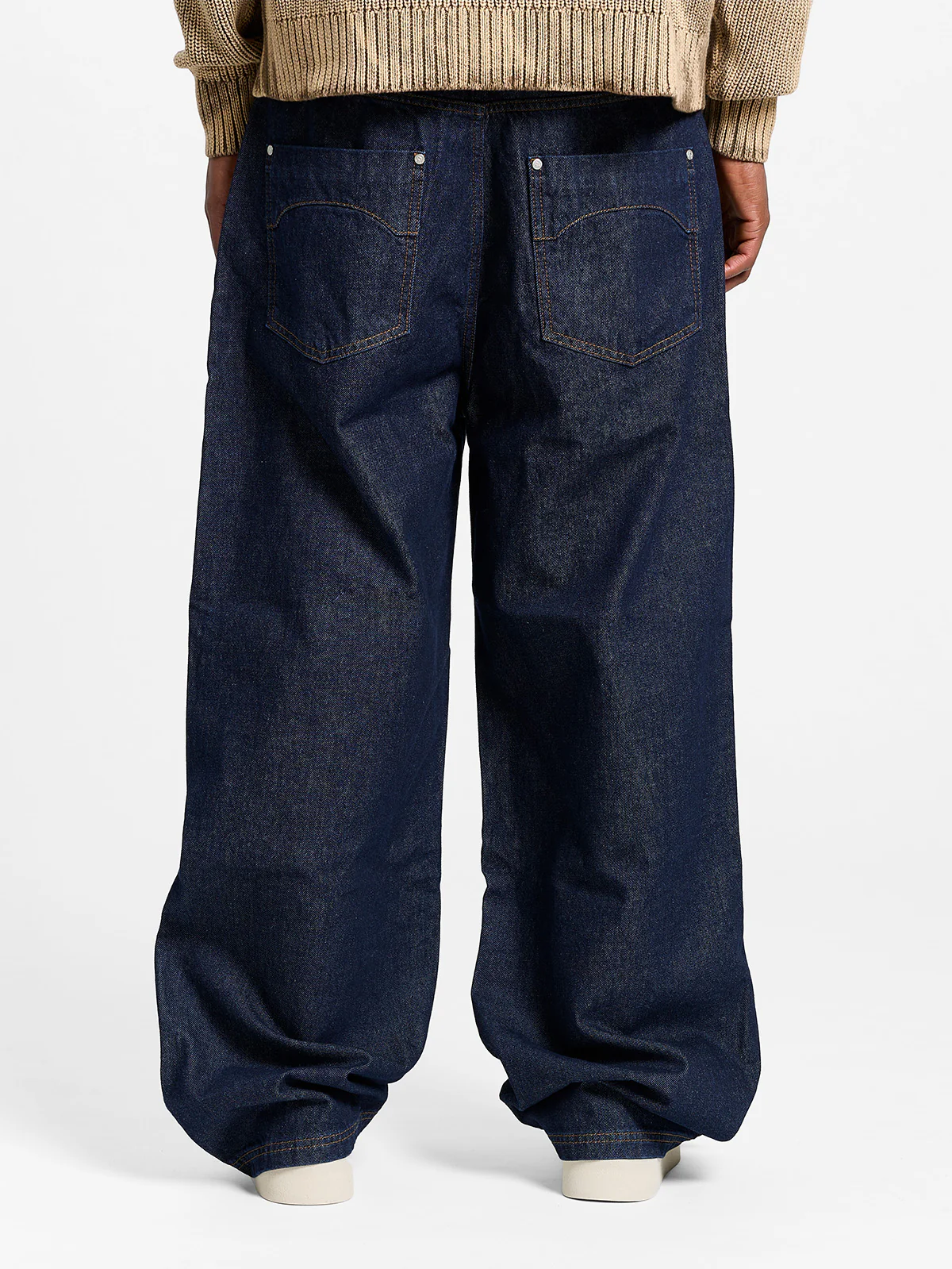 ESSENTIAL BAGGY DENIM - RAW INDIGO - Image 5