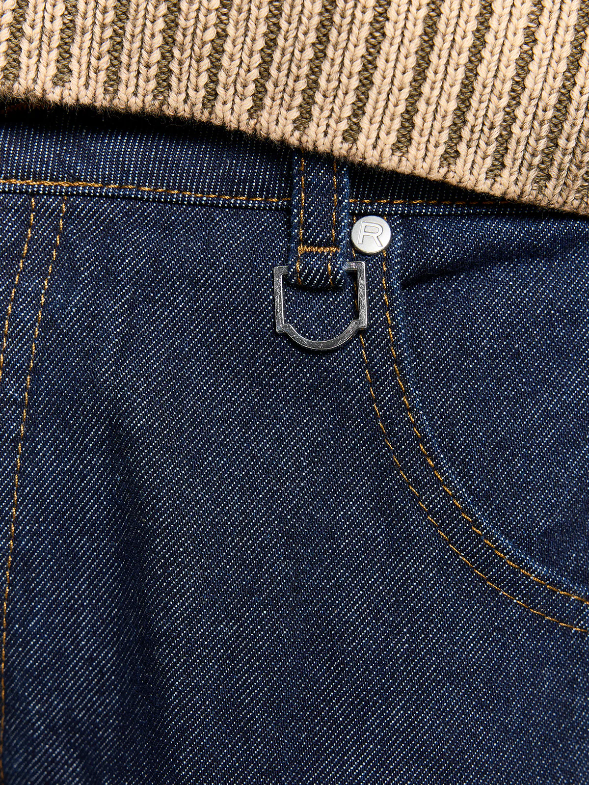 ESSENTIAL BAGGY DENIM - RAW INDIGO - Image 8