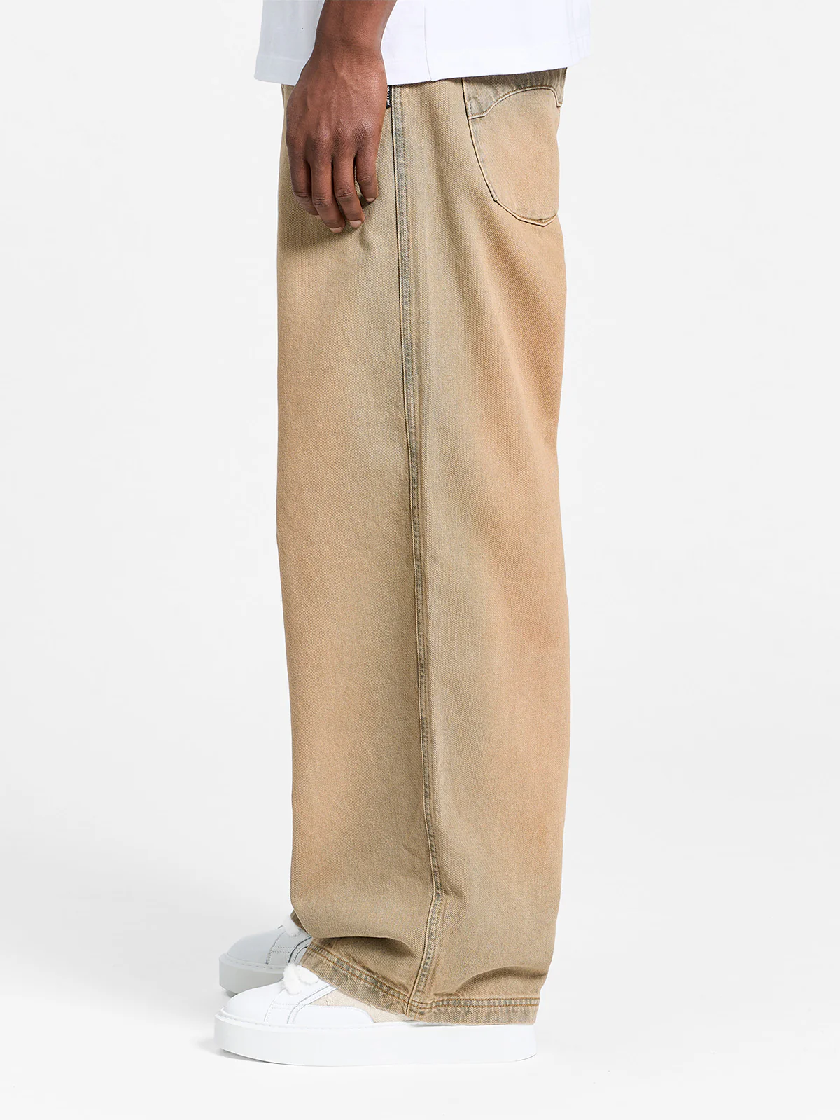 ESSENTIAL BAGGY DENIM - SAND WASH - Image 4