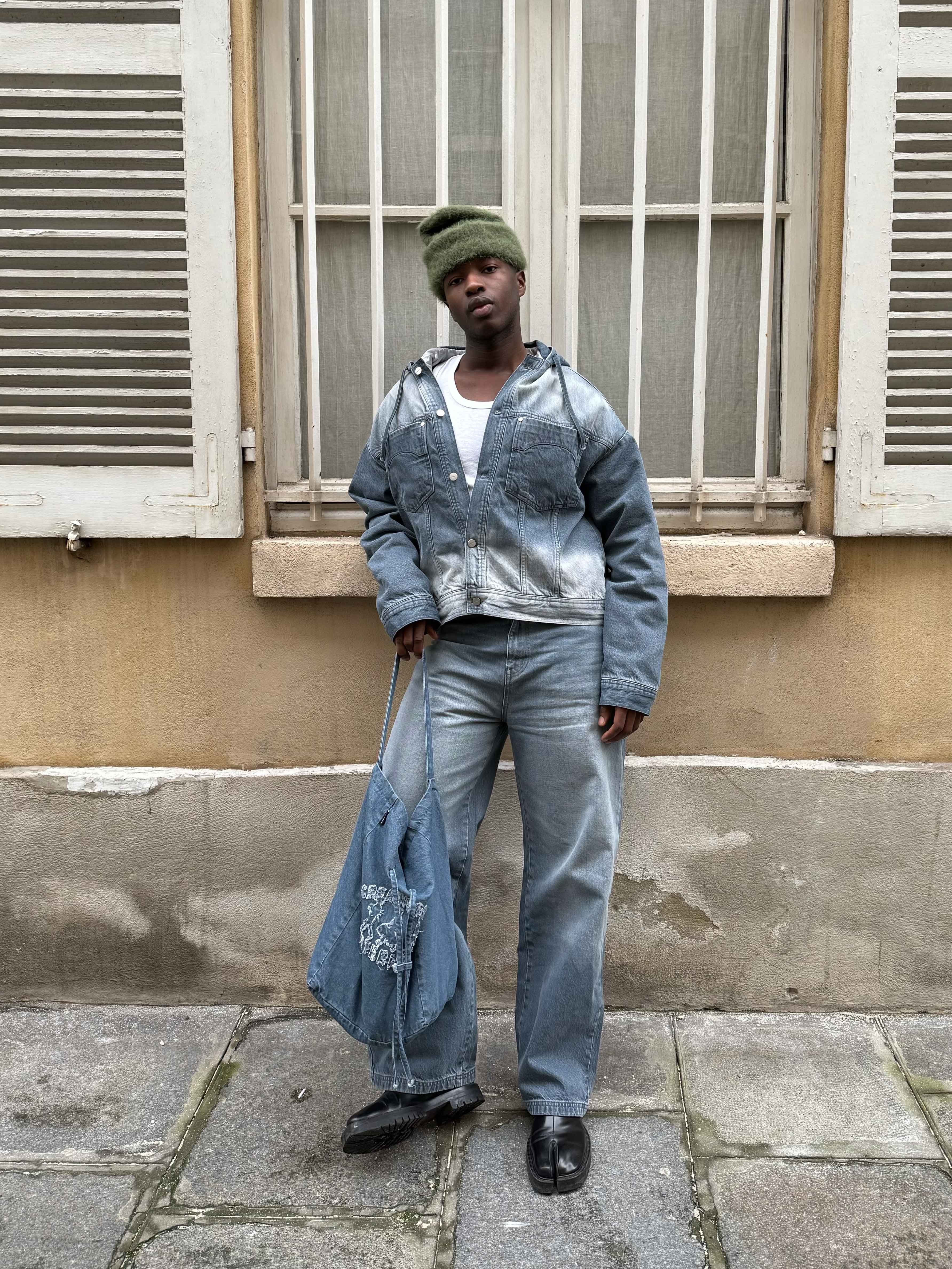 ESSENTIAL BAGGY DENIM - STONE BLUE - Image 7