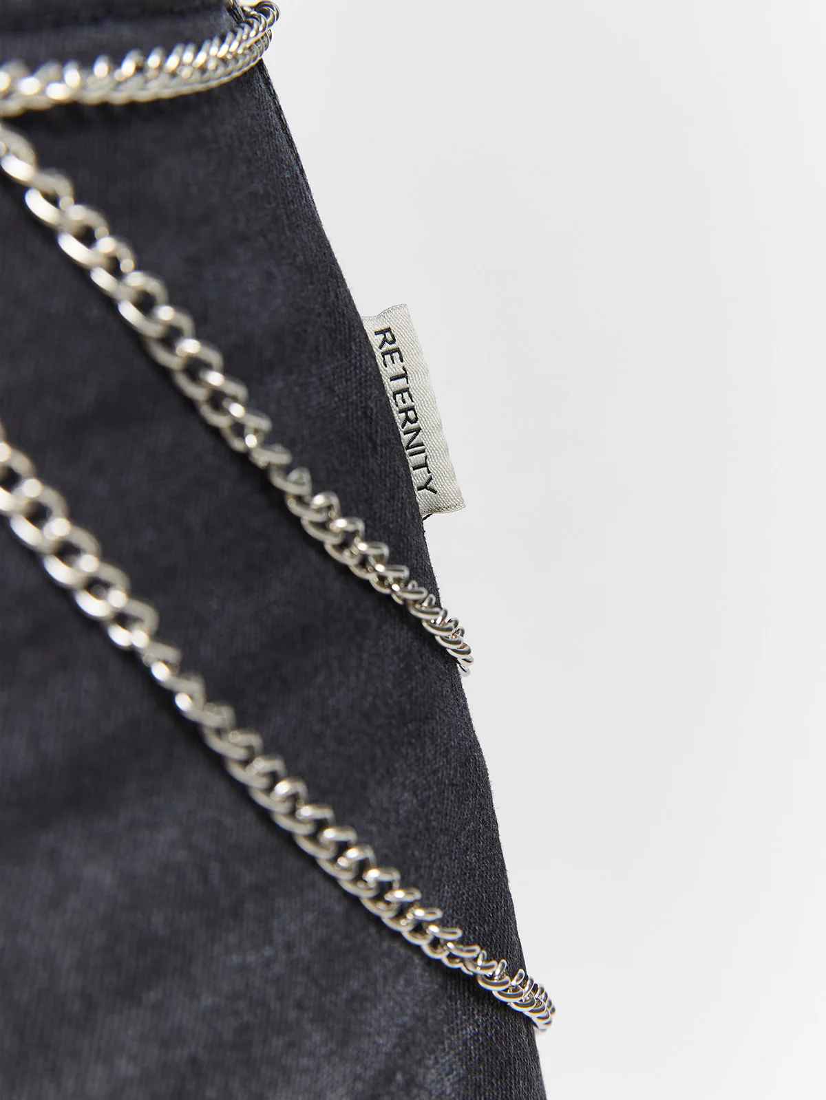 ESSENTIAL DENIM CARGO - WASHED BLACK - Image 10