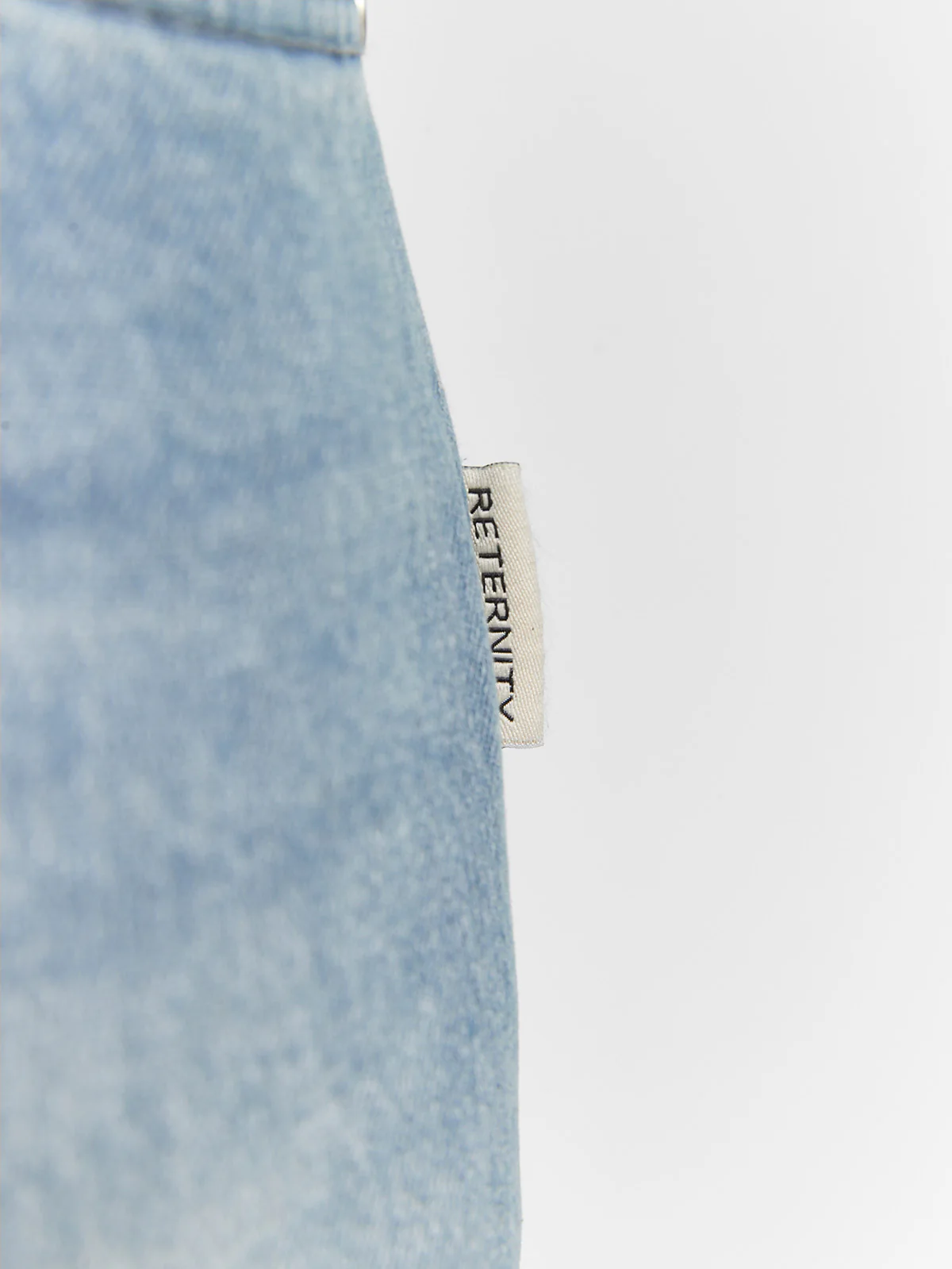 ESSENTIAL DENIM CARGO - WASHED BLUE - Image 10