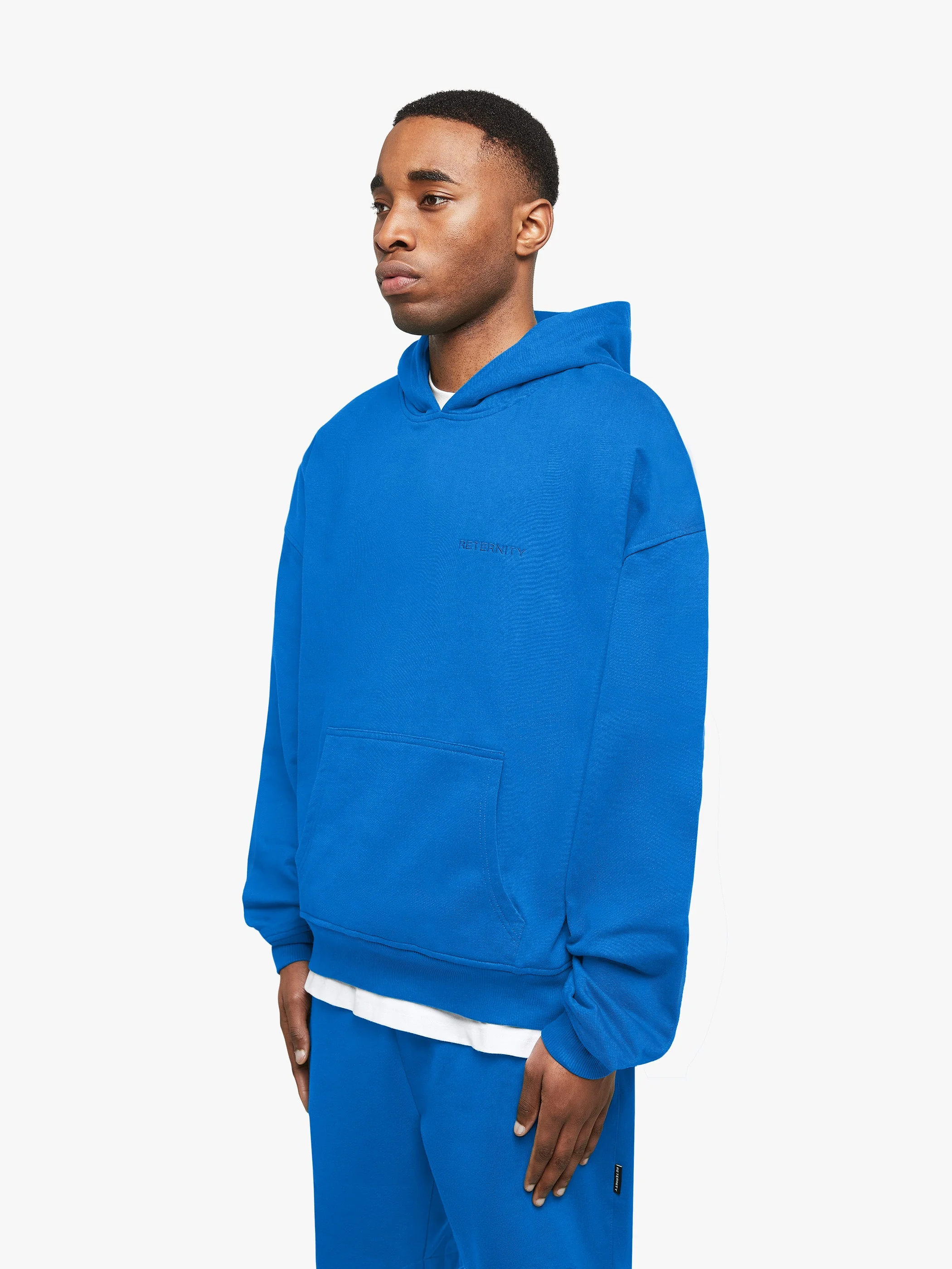ESSENTIAL HOODIE - BLUE - Image 3