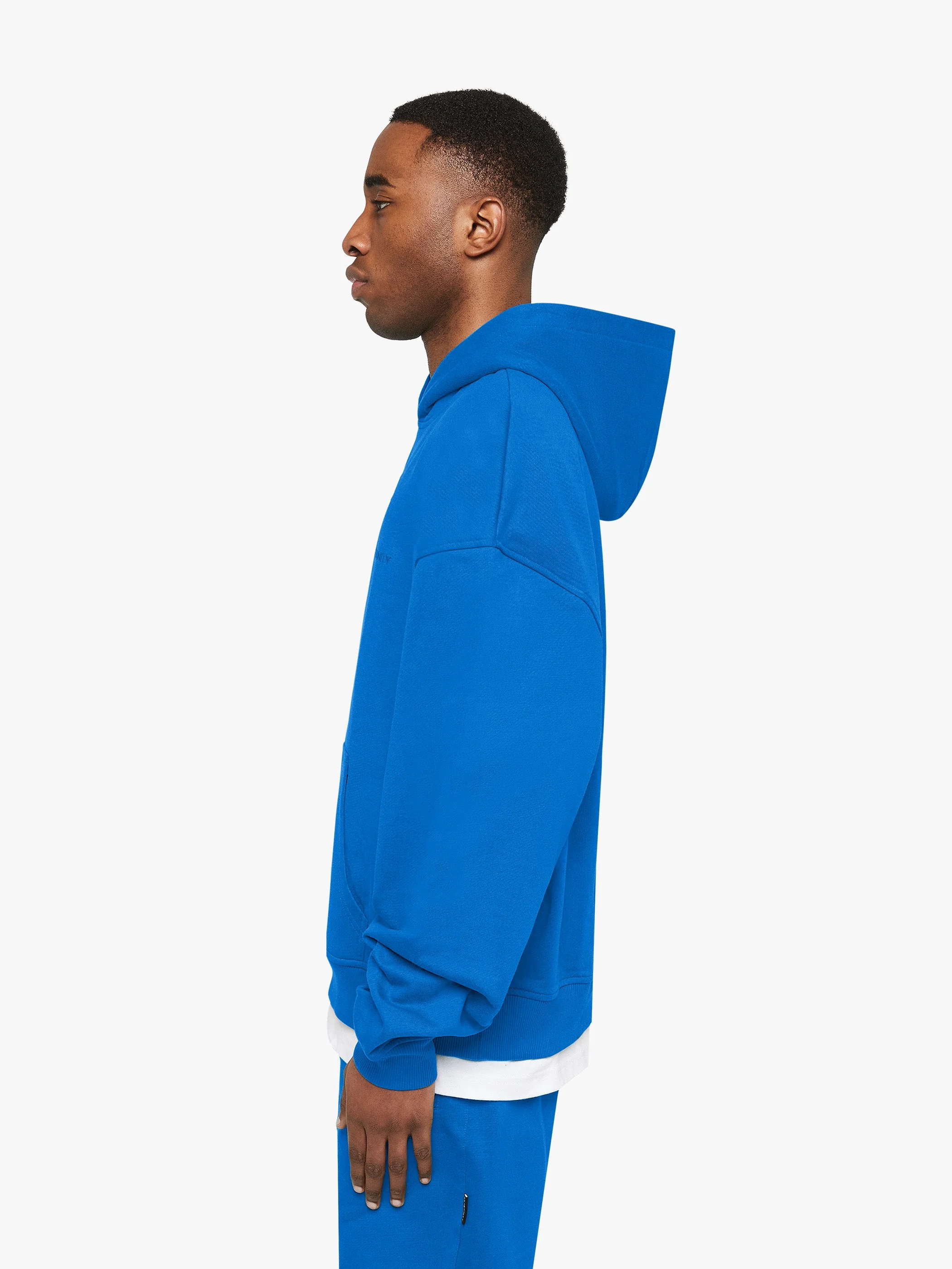 ESSENTIAL HOODIE - BLUE - Image 4