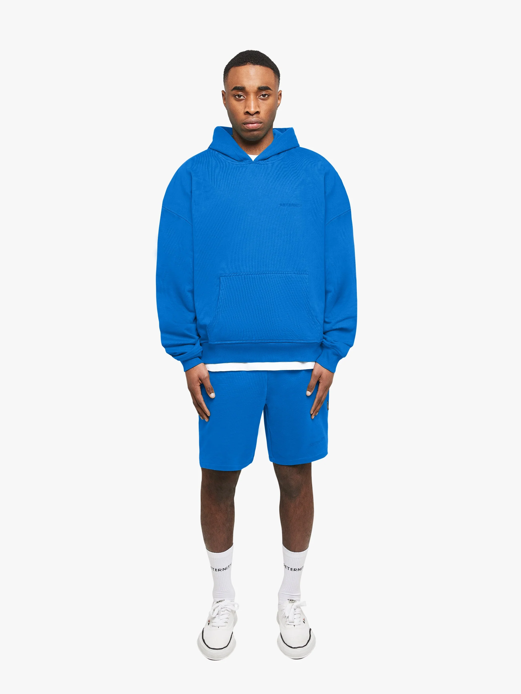 ESSENTIAL HOODIE - BLUE - Image 6