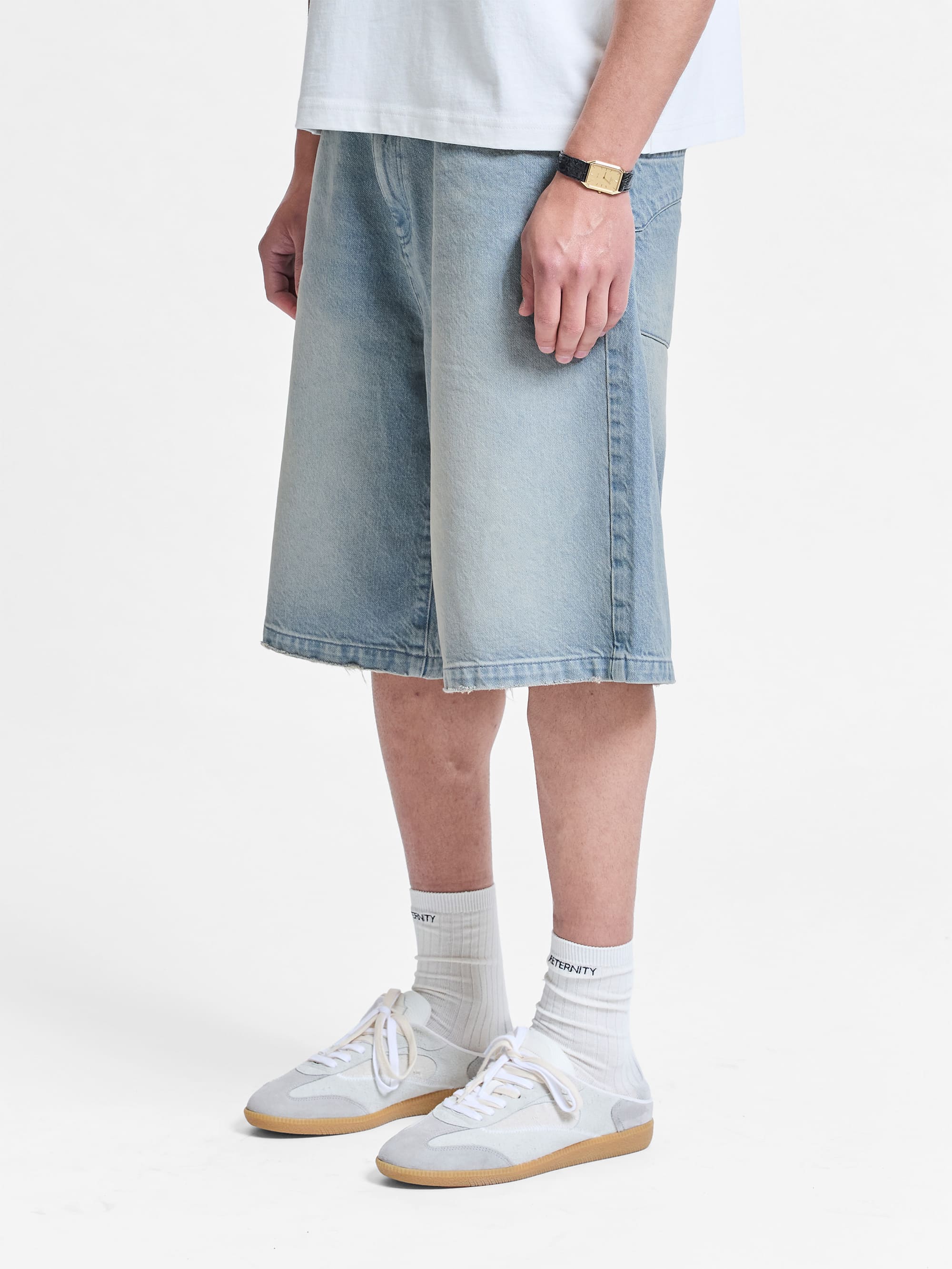 ESSENTIAL JORTS - LIGHT BLUE - Image 3