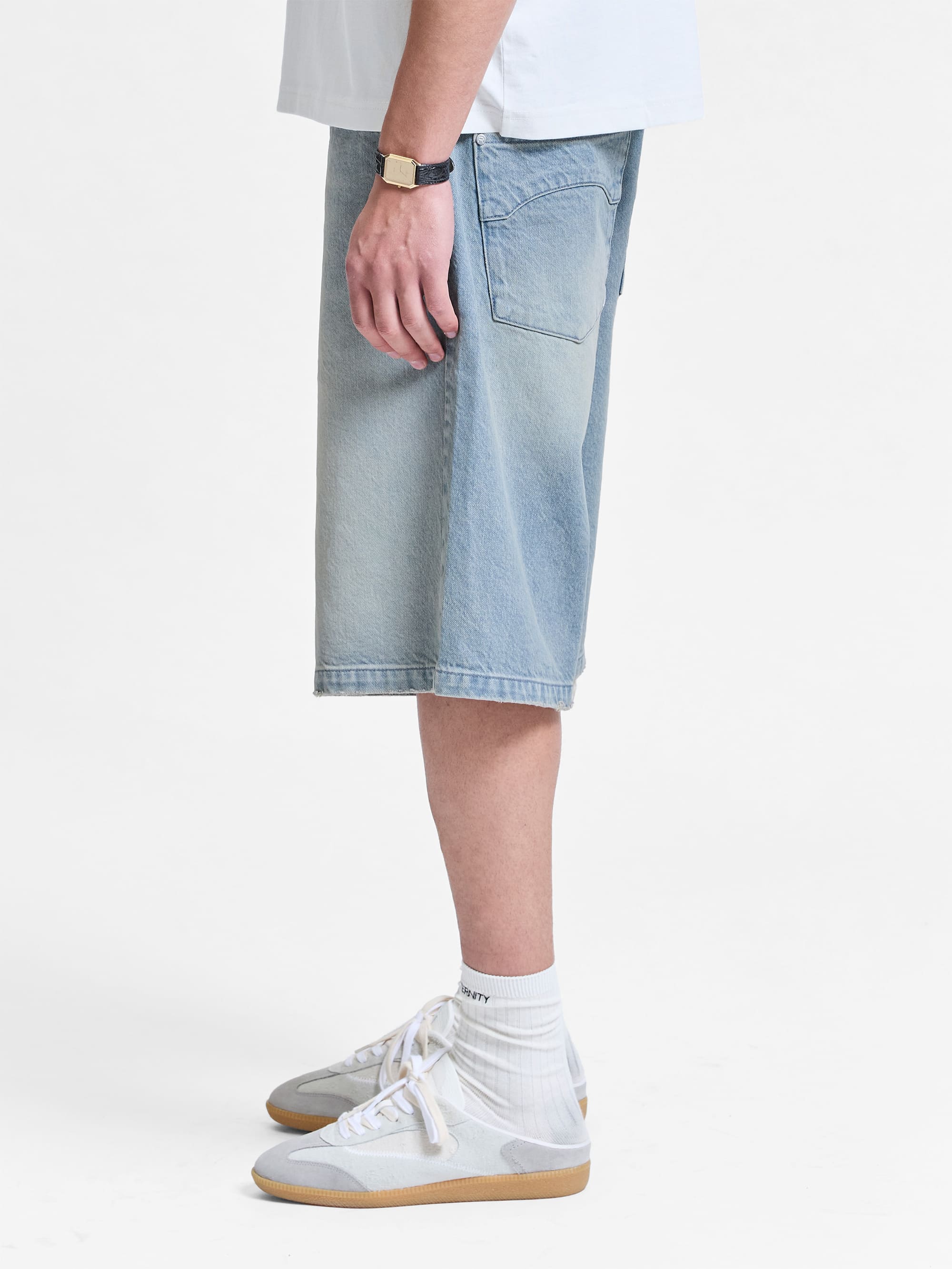 ESSENTIAL JORTS - LIGHT BLUE - Image 4