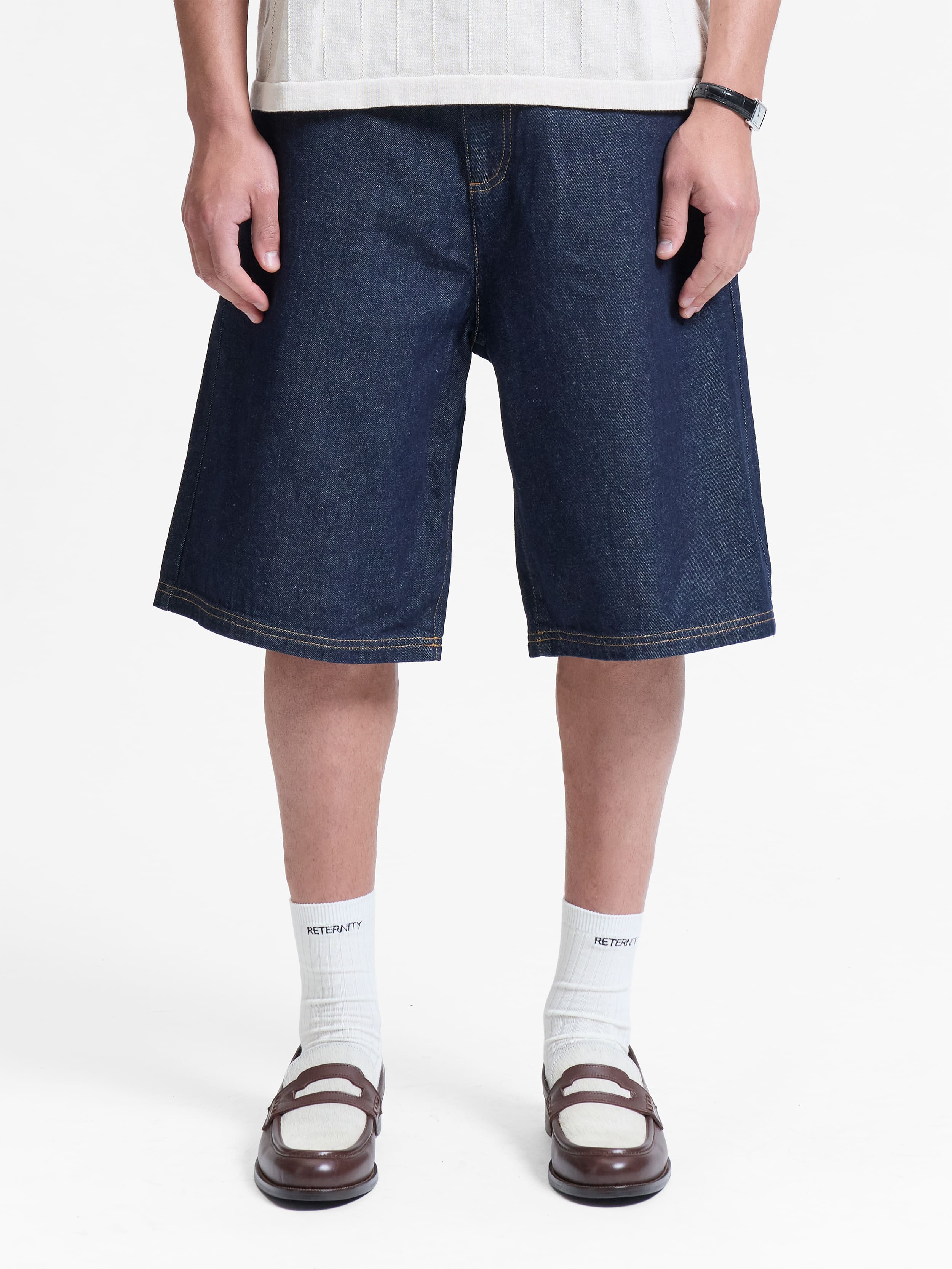 ESSENTIAL JORTS - RAW INDIGO - Image 2