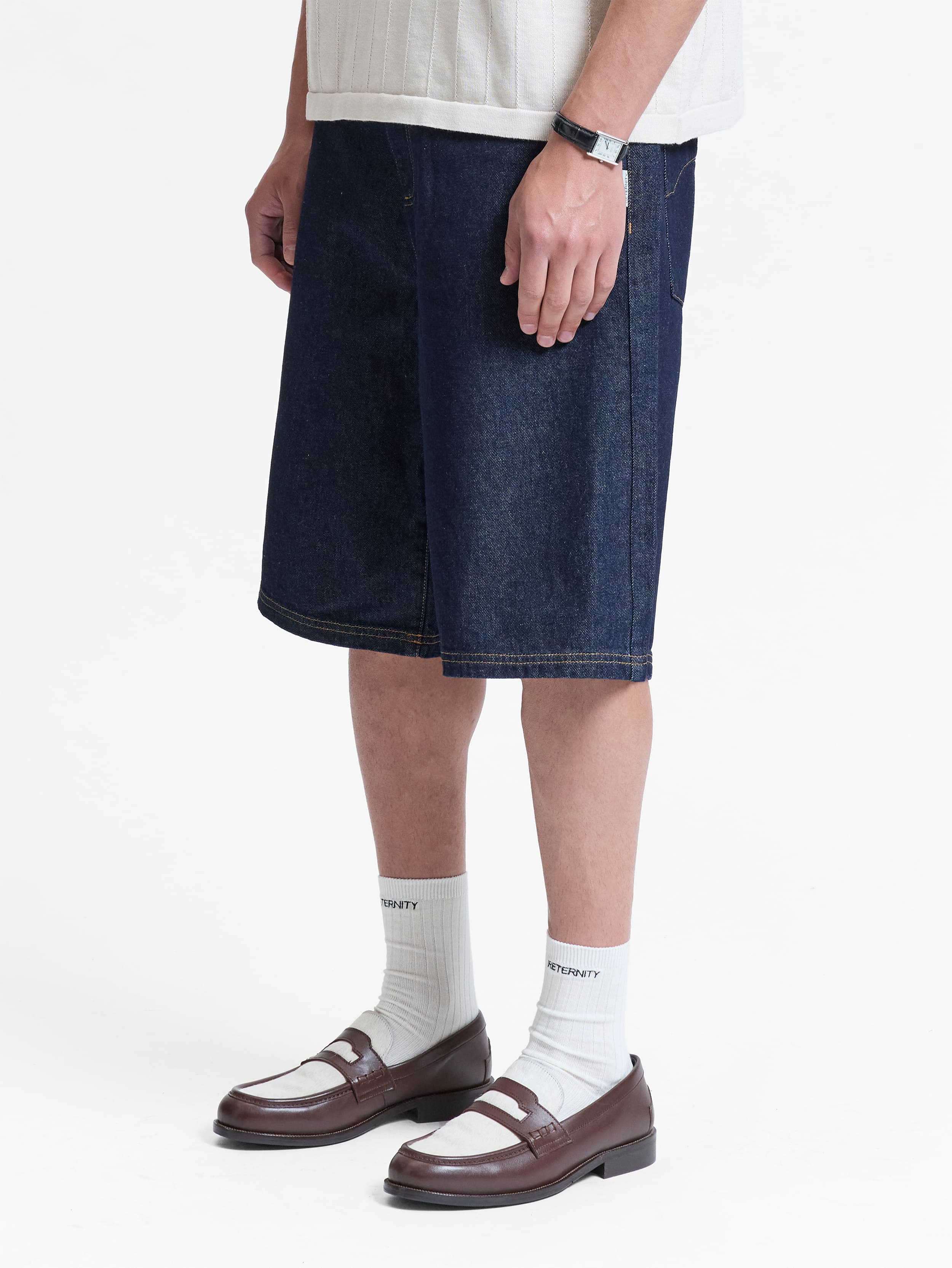 ESSENTIAL JORTS - RAW INDIGO - Image 3
