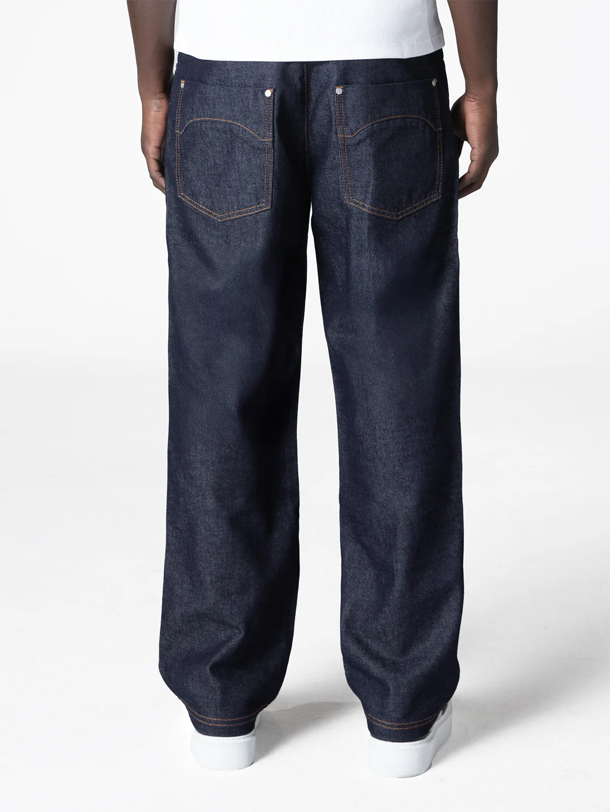 ESSENTIAL STRAIGHT FIT DENIM - RAW INDIGO - Image 5