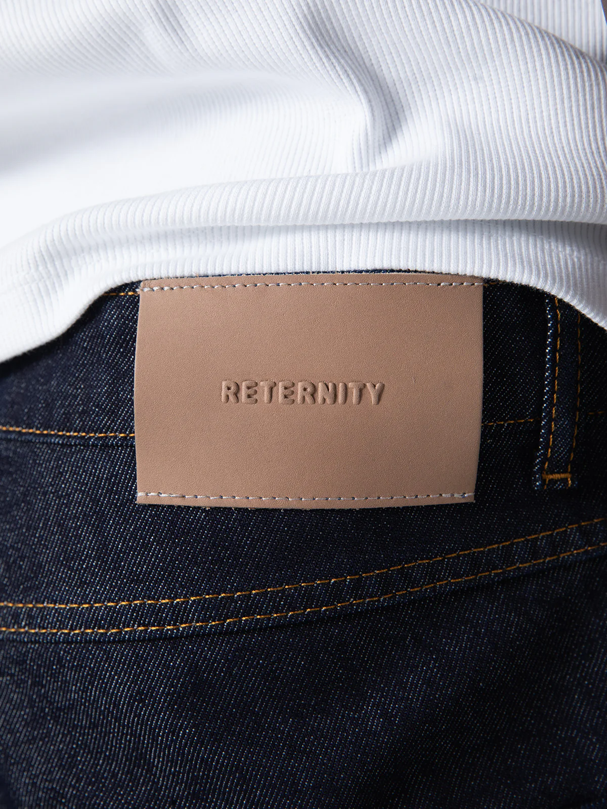 ESSENTIAL STRAIGHT FIT DENIM - RAW INDIGO - Image 8