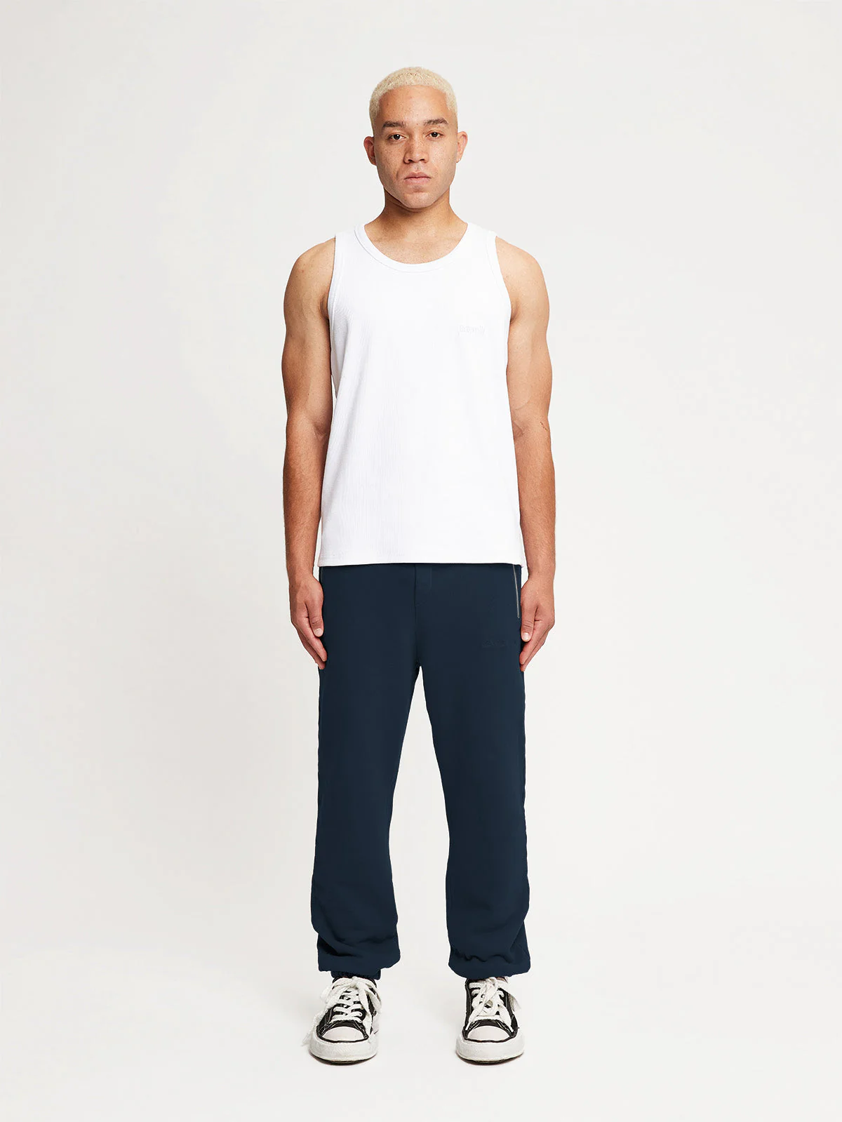 ESSENTIAL SWEATPANTS - NAVY - Image 6